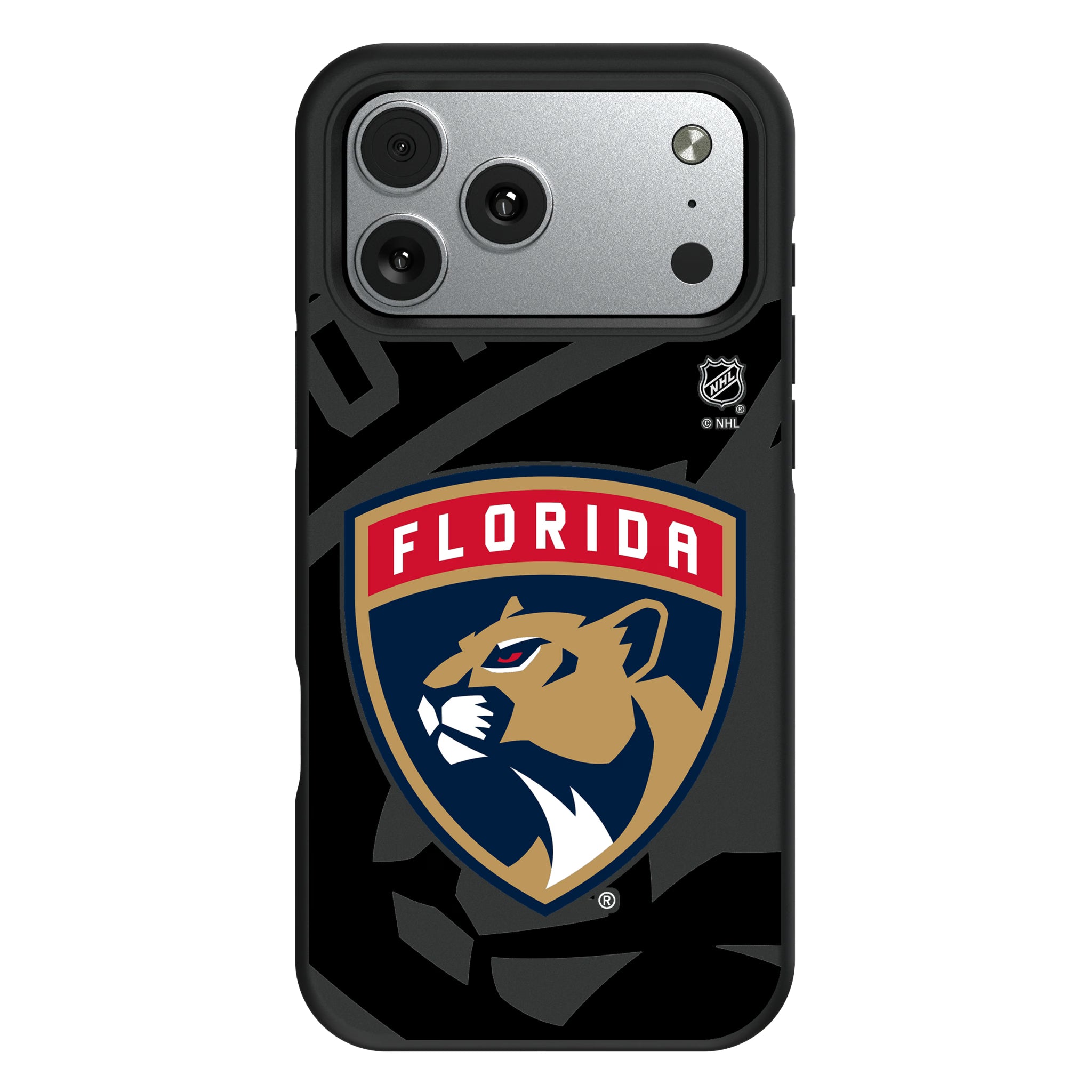 Florida Panthers Monocolor Tilt iPhone Bump Phone Case for Apple iPhone#Device_iPhone 17 Pro Max