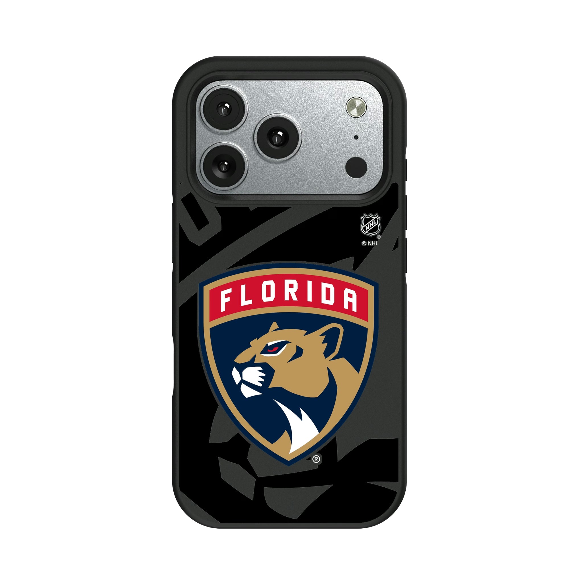 Florida Panthers Monocolor Tilt iPhone Bump Phone Case for Apple iPhone#Device_iPhone 17 Pro