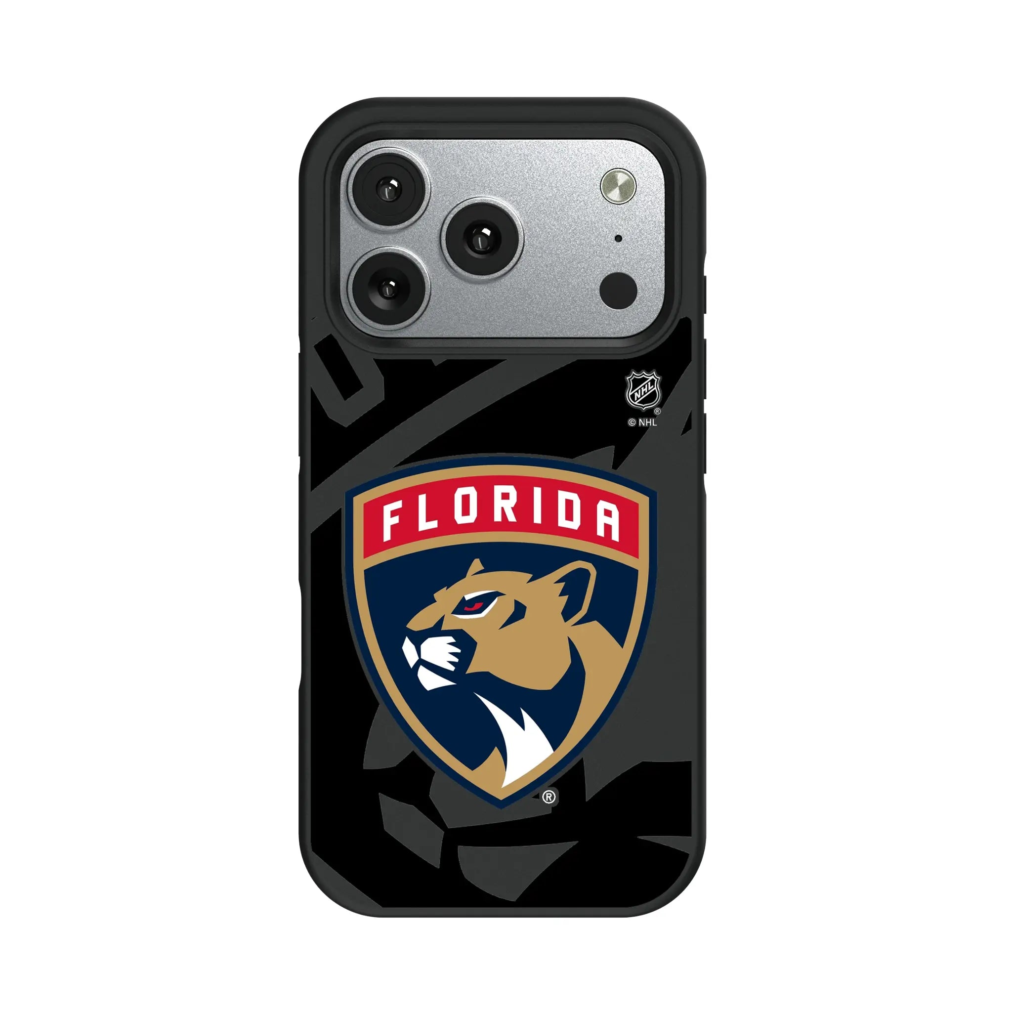 Florida Panthers Monocolor Tilt iPhone Bump Phone Case for Apple iPhone#Device_iPhone 17 Pro