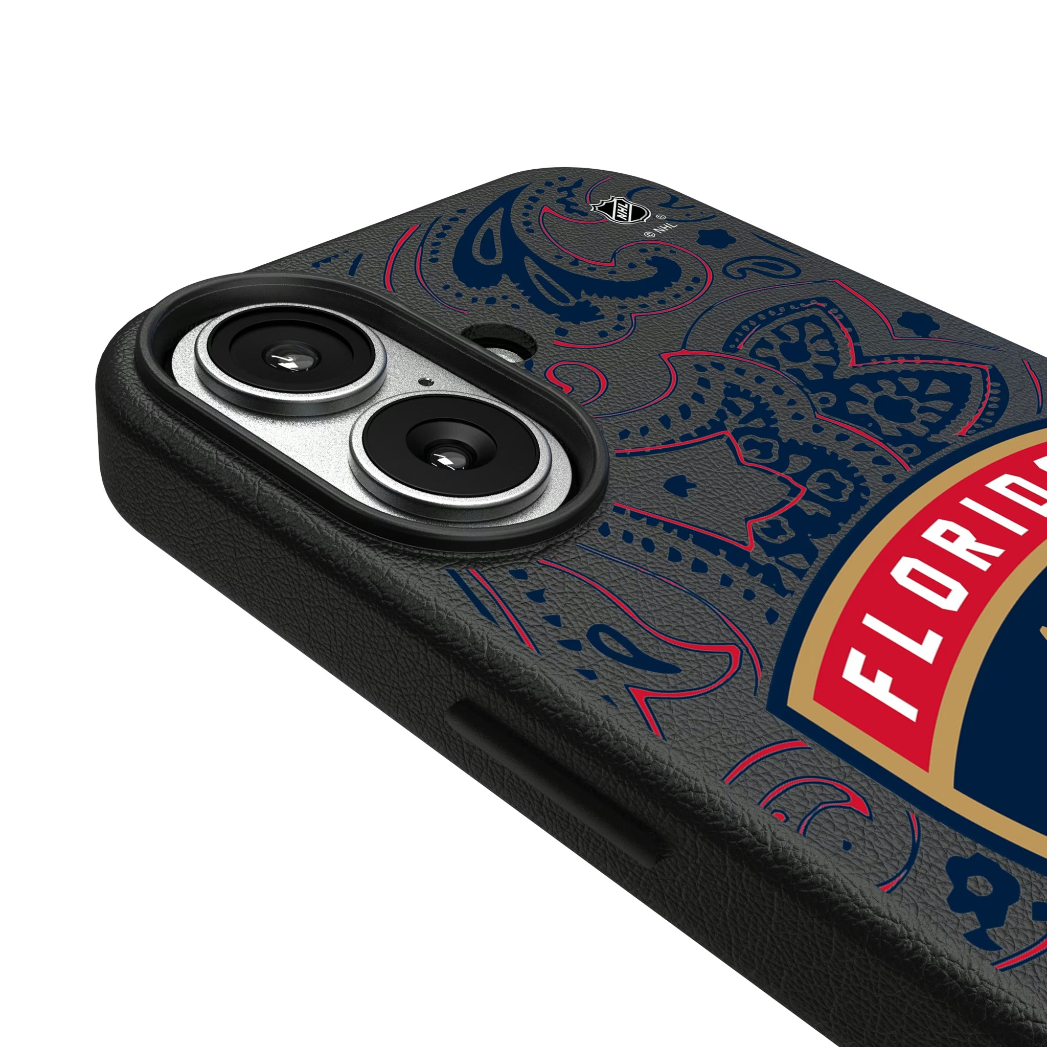 Florida Panthers Paisley iPhone MagSafe Compatible Phone Case for Apple iPhone - Detail#Device_iPhone 17