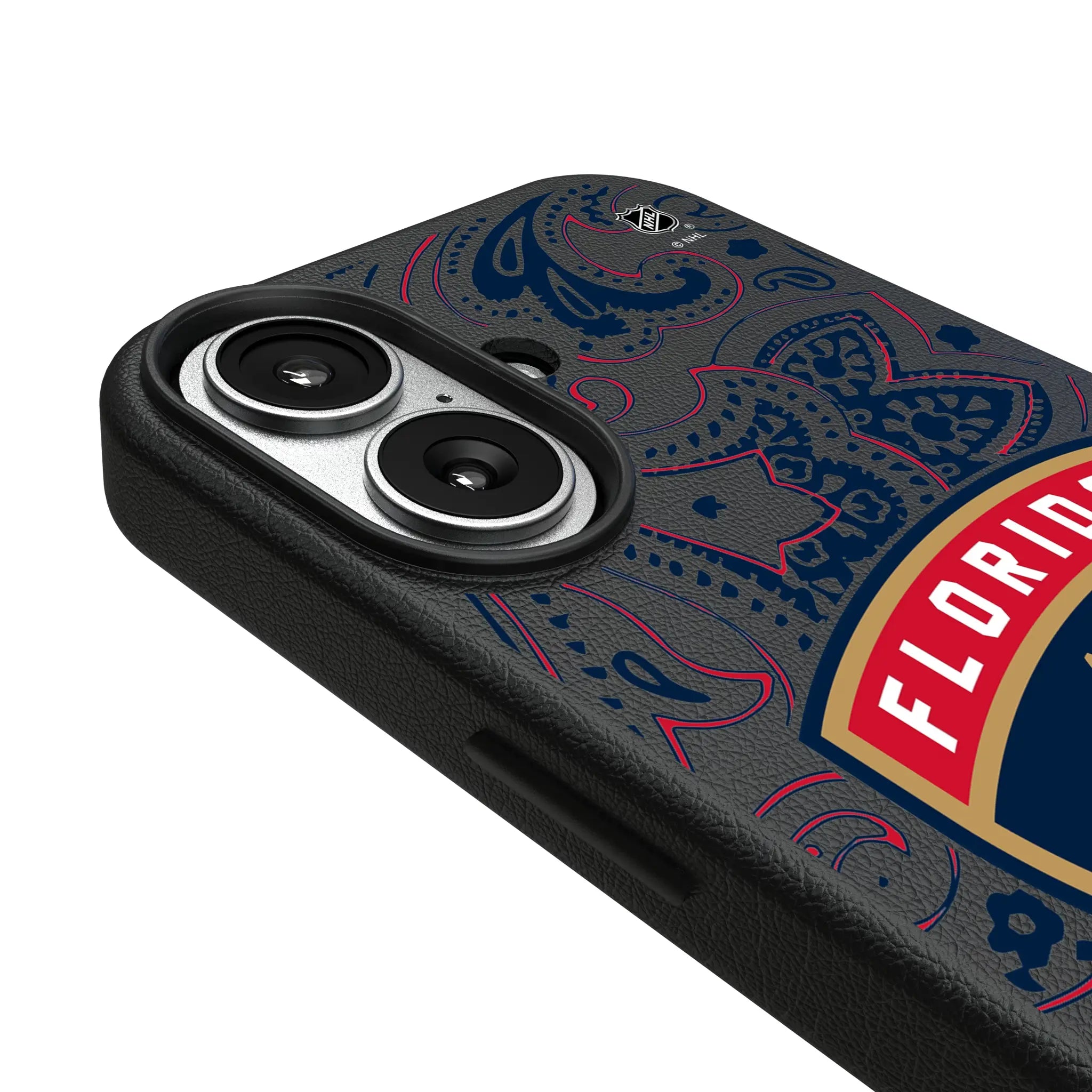 Florida Panthers Paisley iPhone MagSafe Compatible Phone Case for Apple iPhone - Detail#Device_iPhone 17