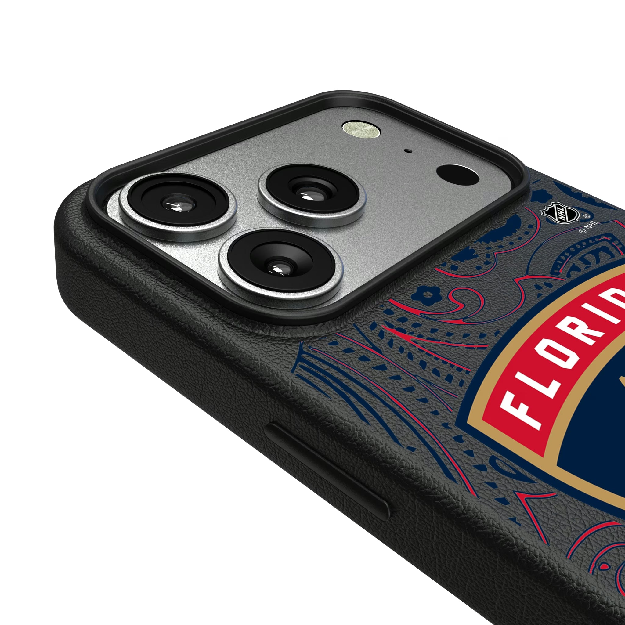 Florida Panthers Paisley iPhone MagSafe Compatible Phone Case for Apple iPhone - Detail#Device_iPhone 17 Pro