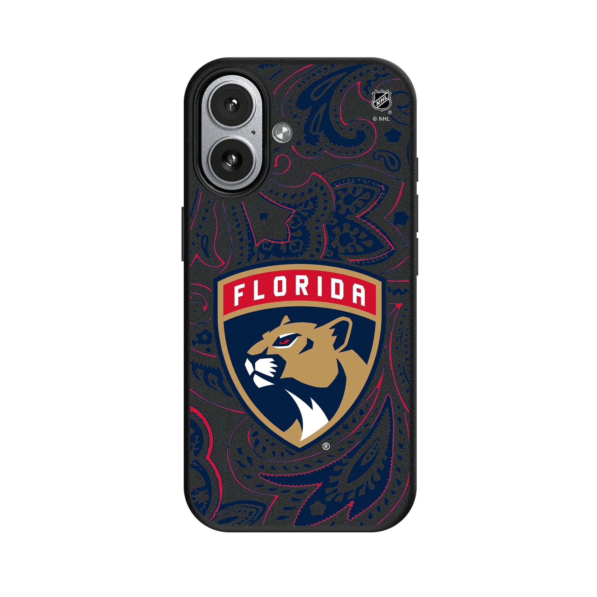 Florida Panthers Paisley iPhone MagSafe Compatible Phone Case for Apple iPhone#Device_iPhone 17
