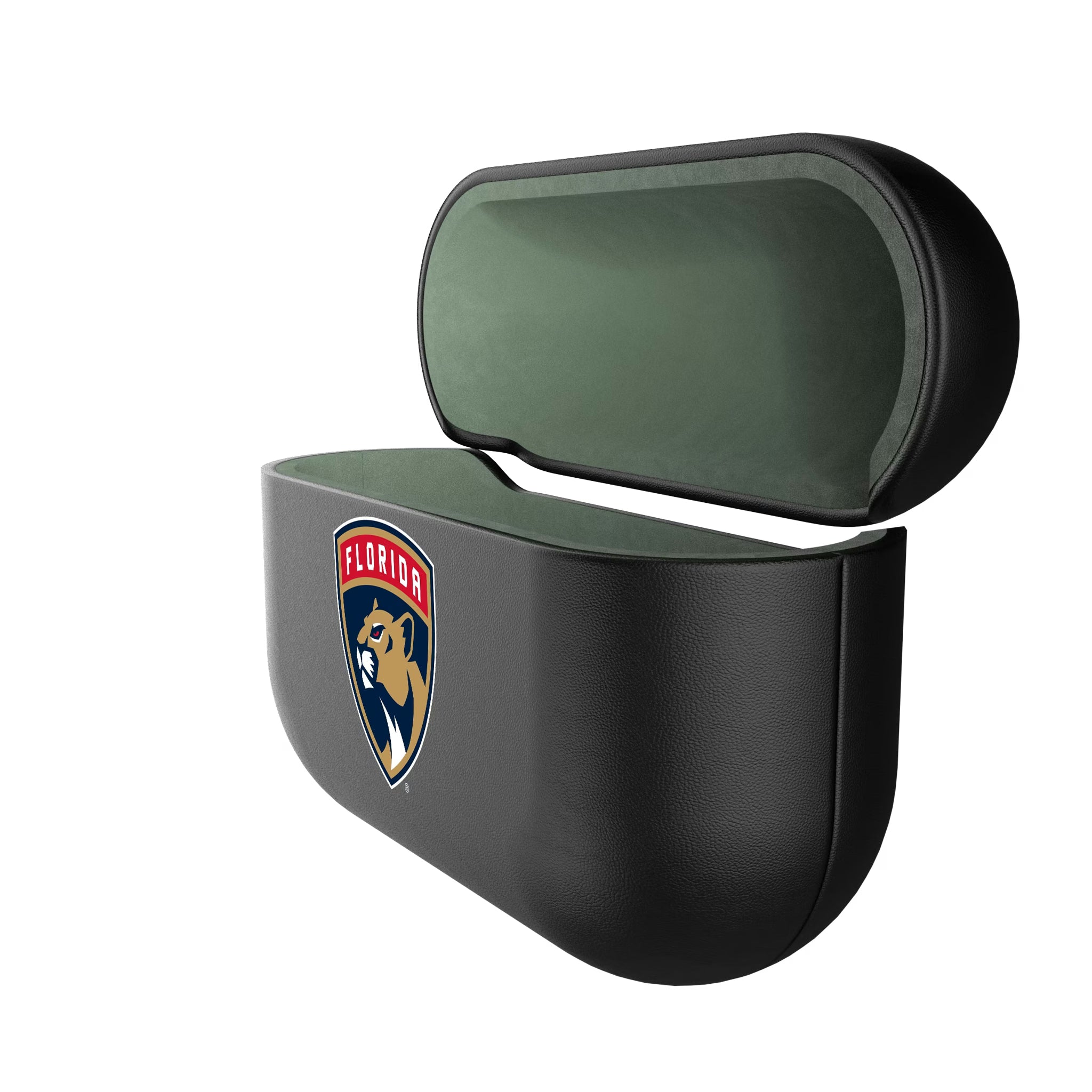 Florida Panthers Personalized Insignia AirPods AirPod Case Cover - Isometric View#Device_AirPods Pro 1st Gen
