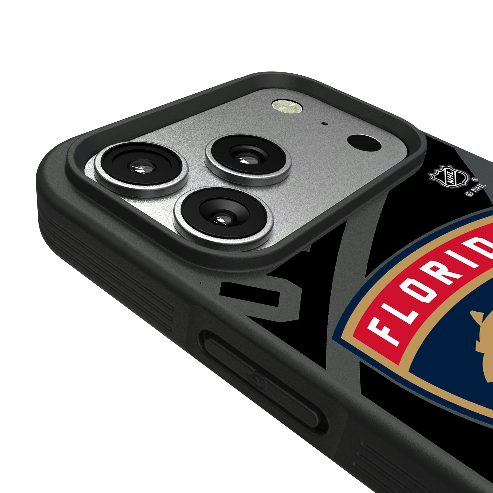 Florida Panthers Personalized Tilt iPhone Bump Phone Case for Apple iPhone - Detail#Device_iPhone 17 Pro