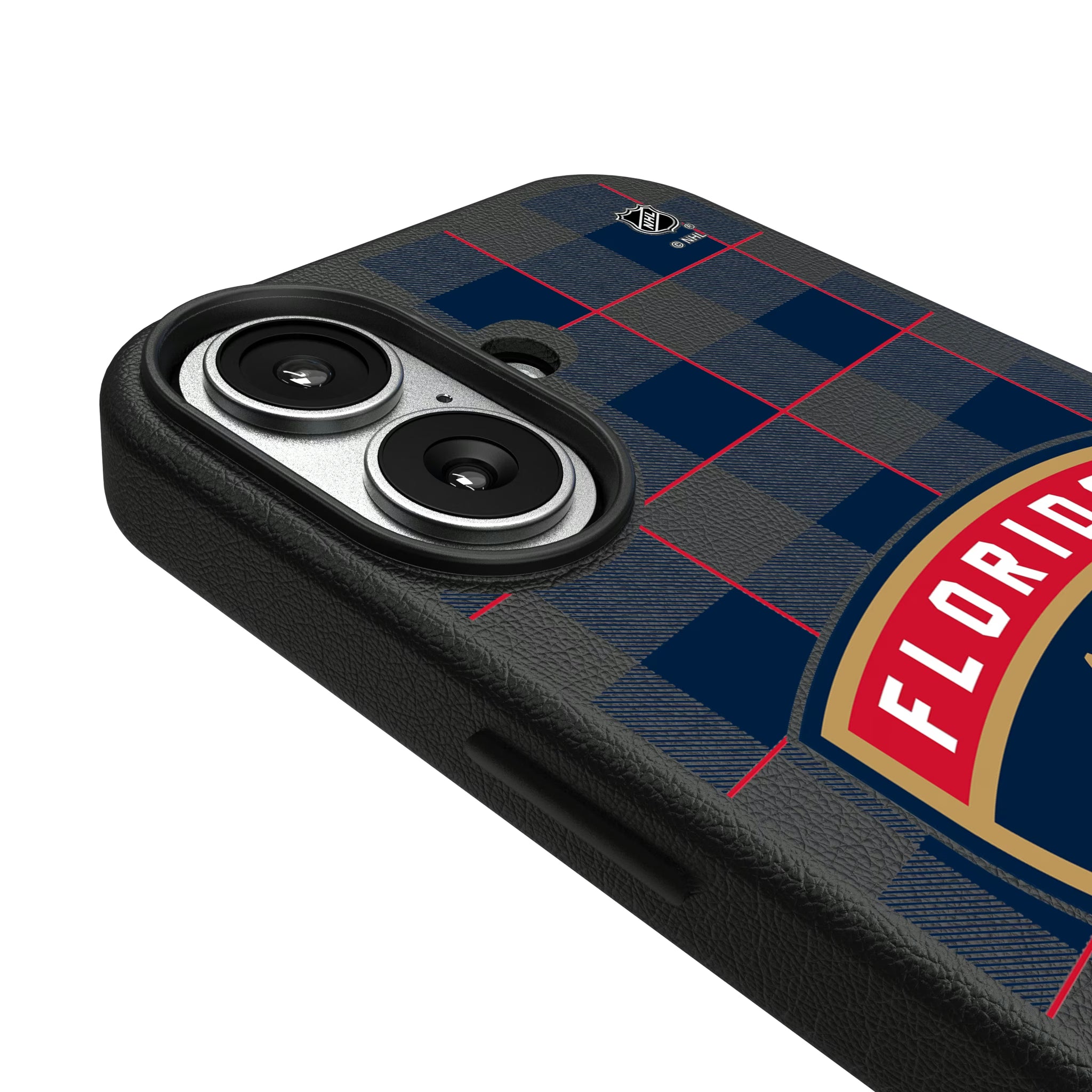 Florida Panthers Plaid iPhone MagSafe Compatible Phone Case for Apple iPhone - Detail#Device_iPhone 17