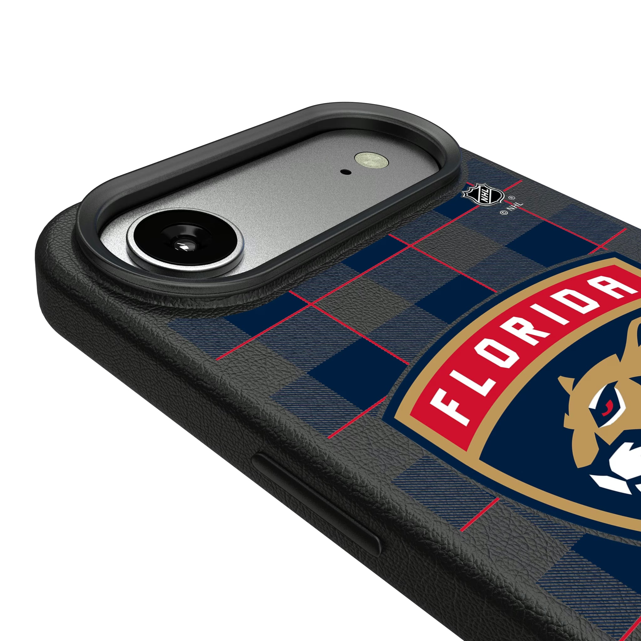 Florida Panthers Plaid iPhone MagSafe Compatible Phone Case for Apple iPhone - Detail#Device_iPhone Air