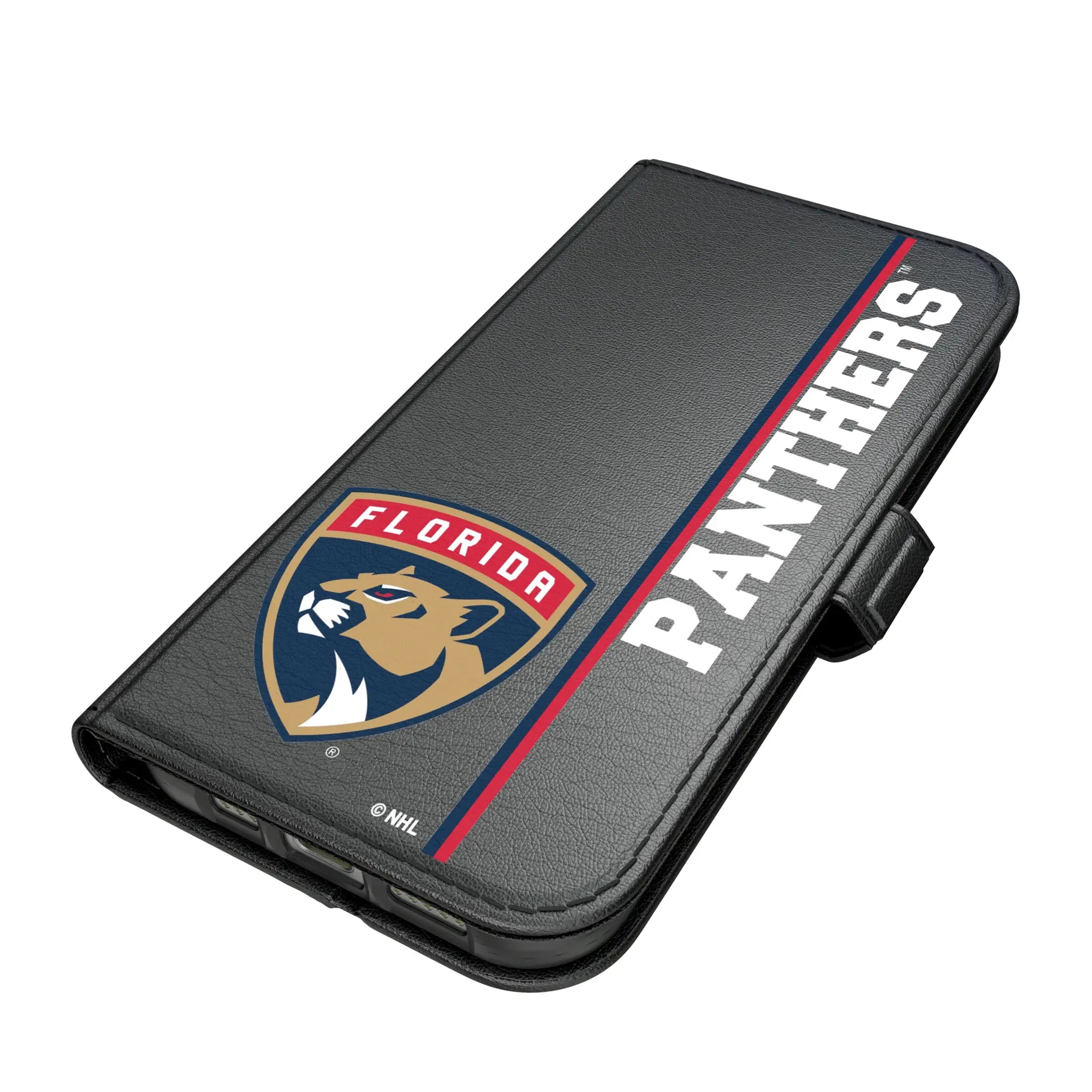 Florida Panthers Sidebar iPhone Folio Phone Case for Apple iPhone#Device_iPhone 17