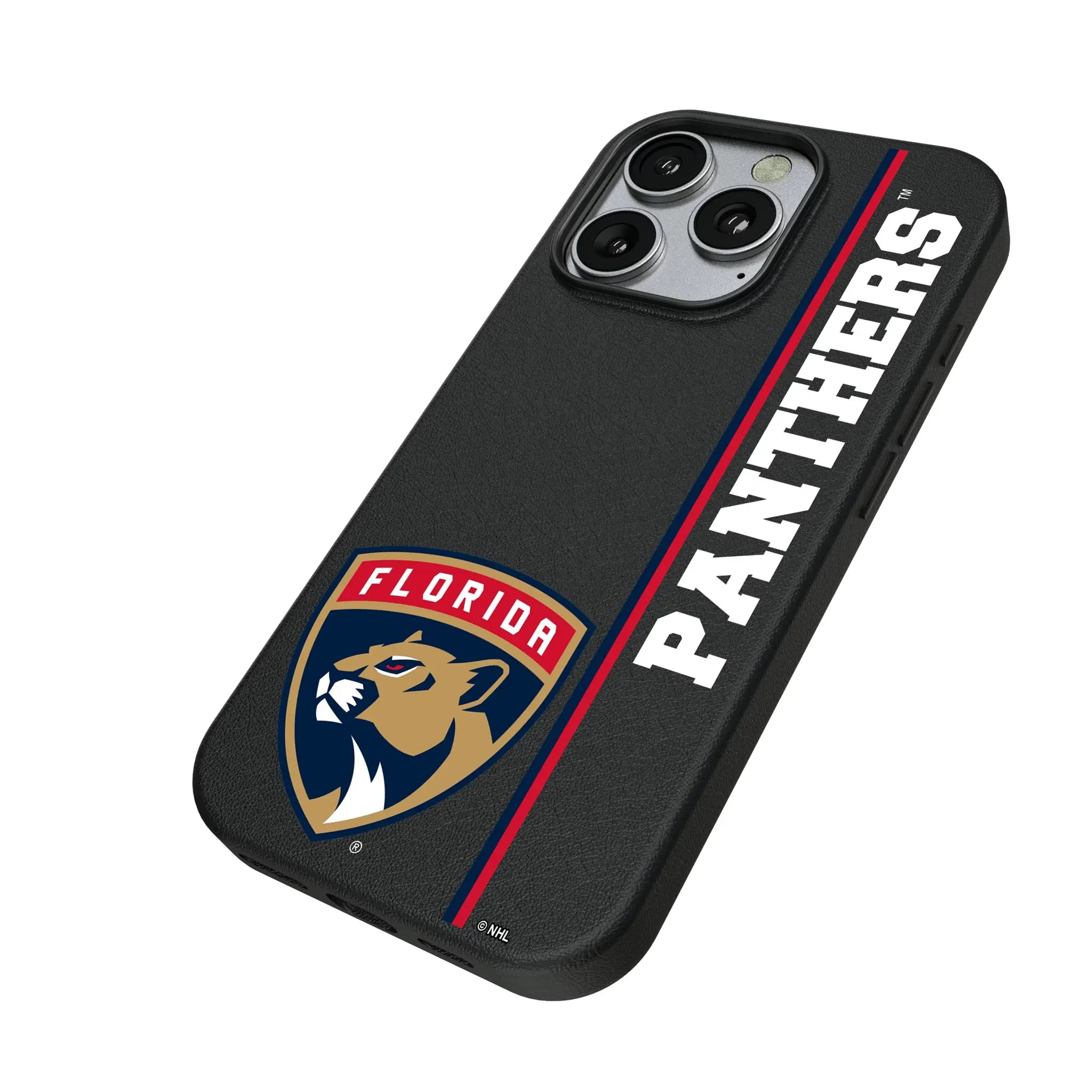 Florida Panthers Sidebar iPhone MagSafe Compatible Phone Case for Apple iPhone - Isometric View