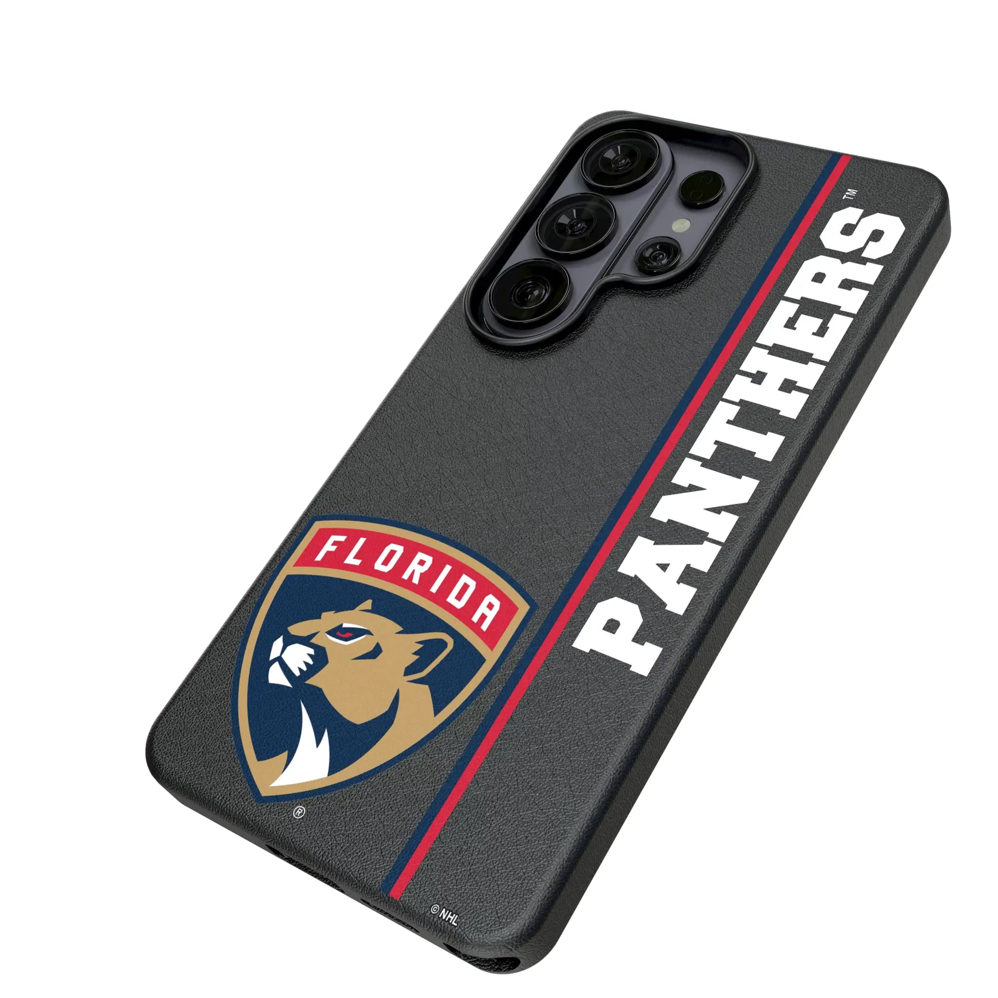 Florida Panthers Sidebar Galaxy MagSafe Compatible Phone Case for Samsung Galaxy - Isometric View#Device_Galaxy S26 Ultra