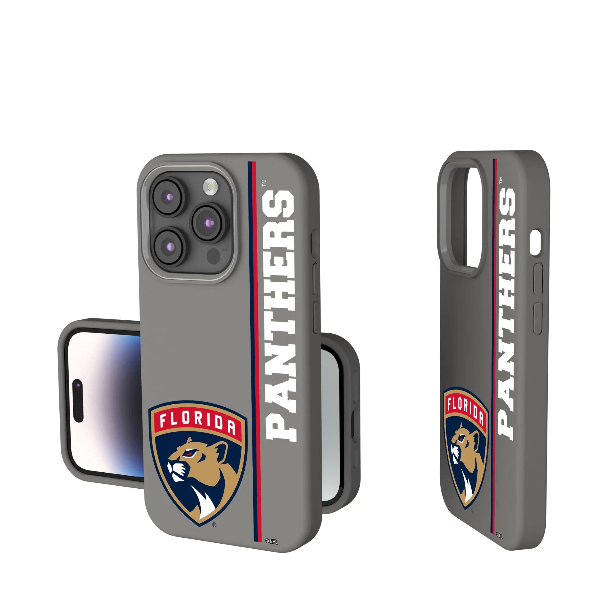 Florida Panthers Sidebar iPhone Soft Touch Phone Case for Apple iPhone