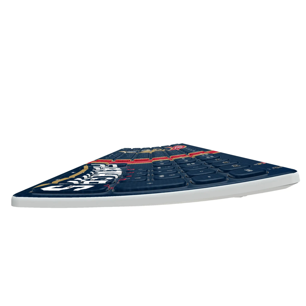 Florida Panthers Stripe KKB605 Curved Wireless Keyboard