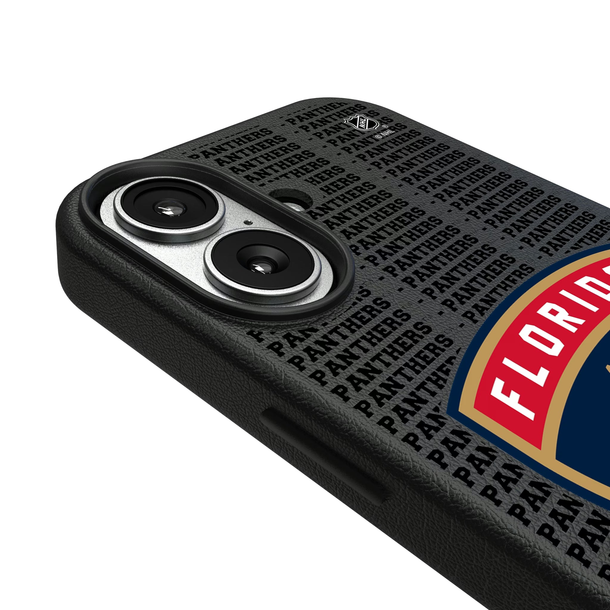 Florida Panthers Text Backdrop iPhone MagSafe Compatible Phone Case for Apple iPhone - Detail#Device_iPhone 17