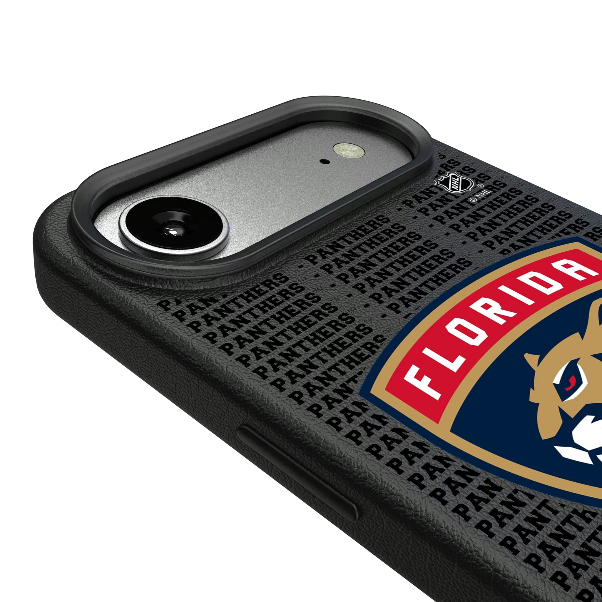 Florida Panthers Text Backdrop iPhone MagSafe Compatible Phone Case for Apple iPhone - Detail#Device_iPhone Air