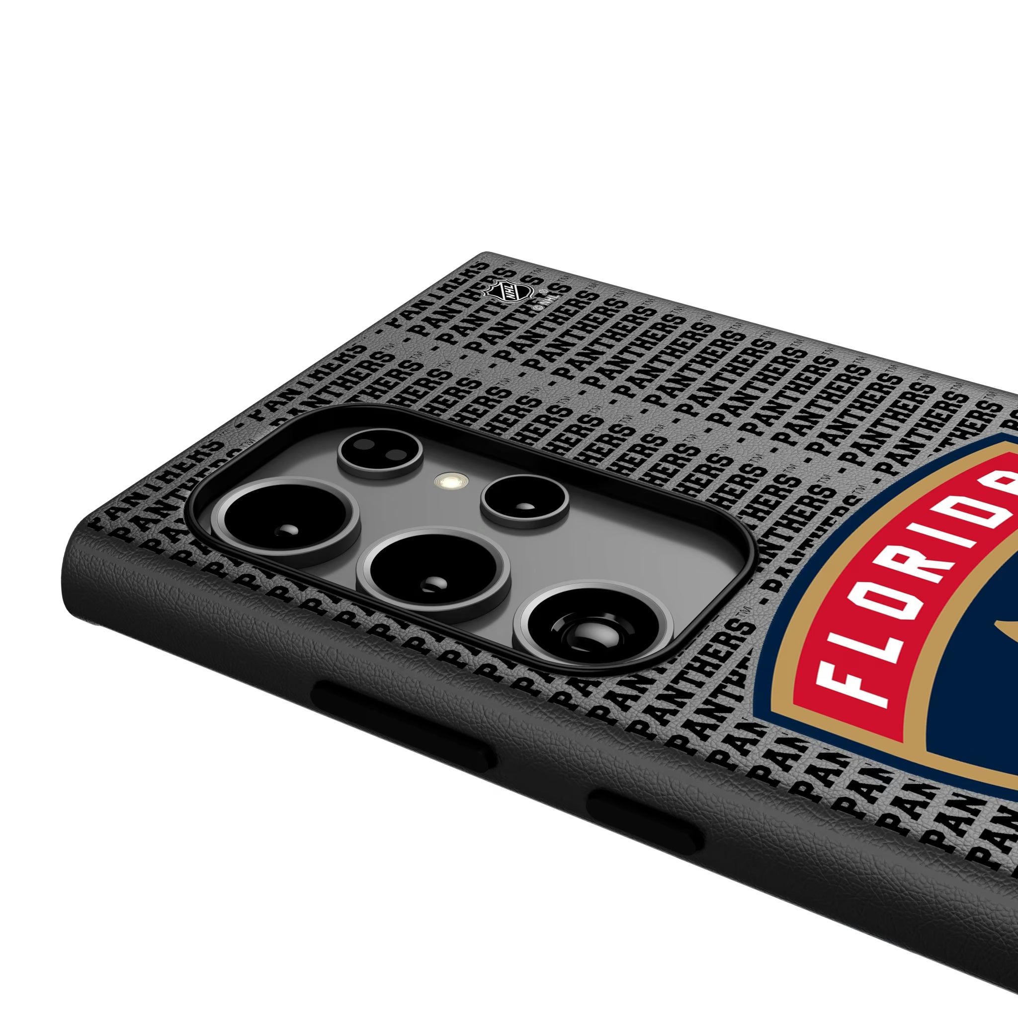 Florida Panthers Text Backdrop Galaxy MagSafe Compatible Phone Case for Samsung Galaxy - Detail