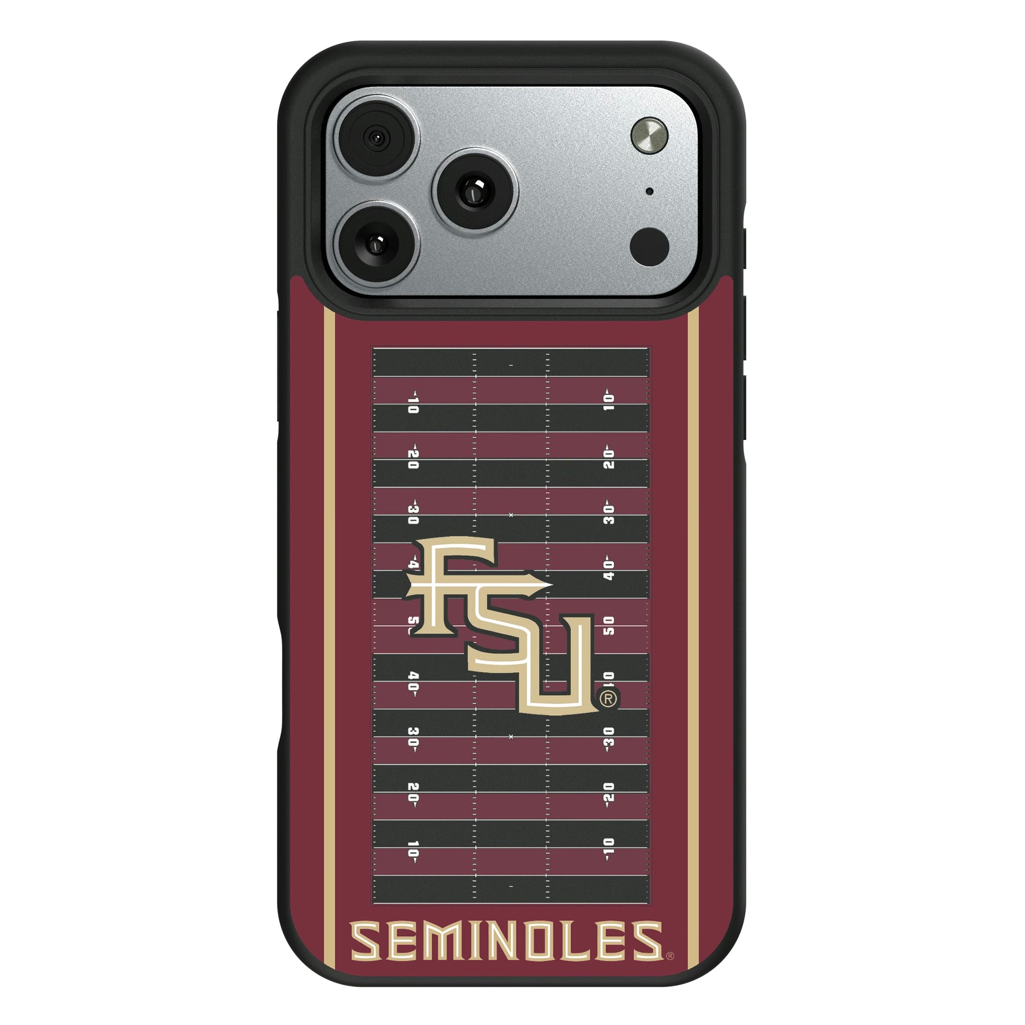 Florida State University Seminoles Athletic Wordmark Field iPhone Bump Phone Case for Apple iPhone#Device_iPhone 17 Pro Max