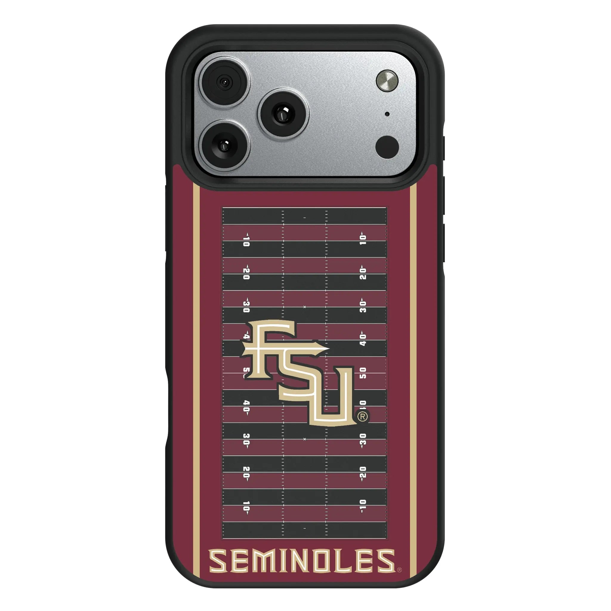 Florida State University Seminoles Athletic Wordmark Field iPhone Bump Phone Case for Apple iPhone#Device_iPhone 17 Pro Max