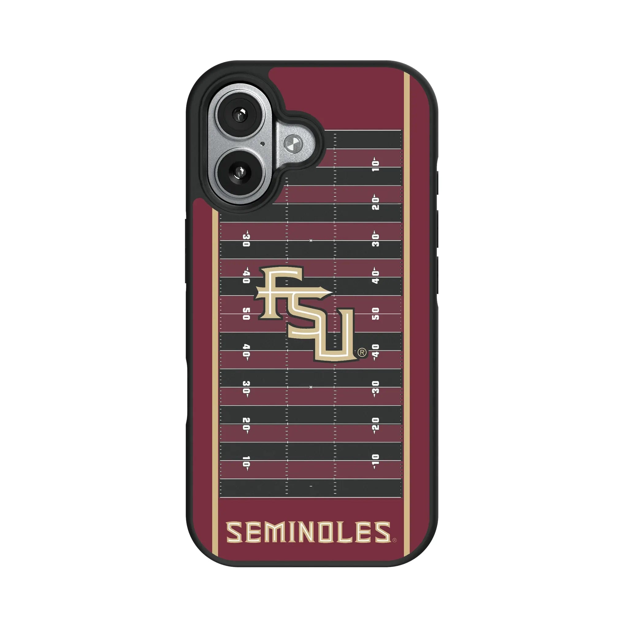 Florida State University Seminoles Athletic Wordmark Field iPhone Bump Phone Case for Apple iPhone#Device_iPhone 17