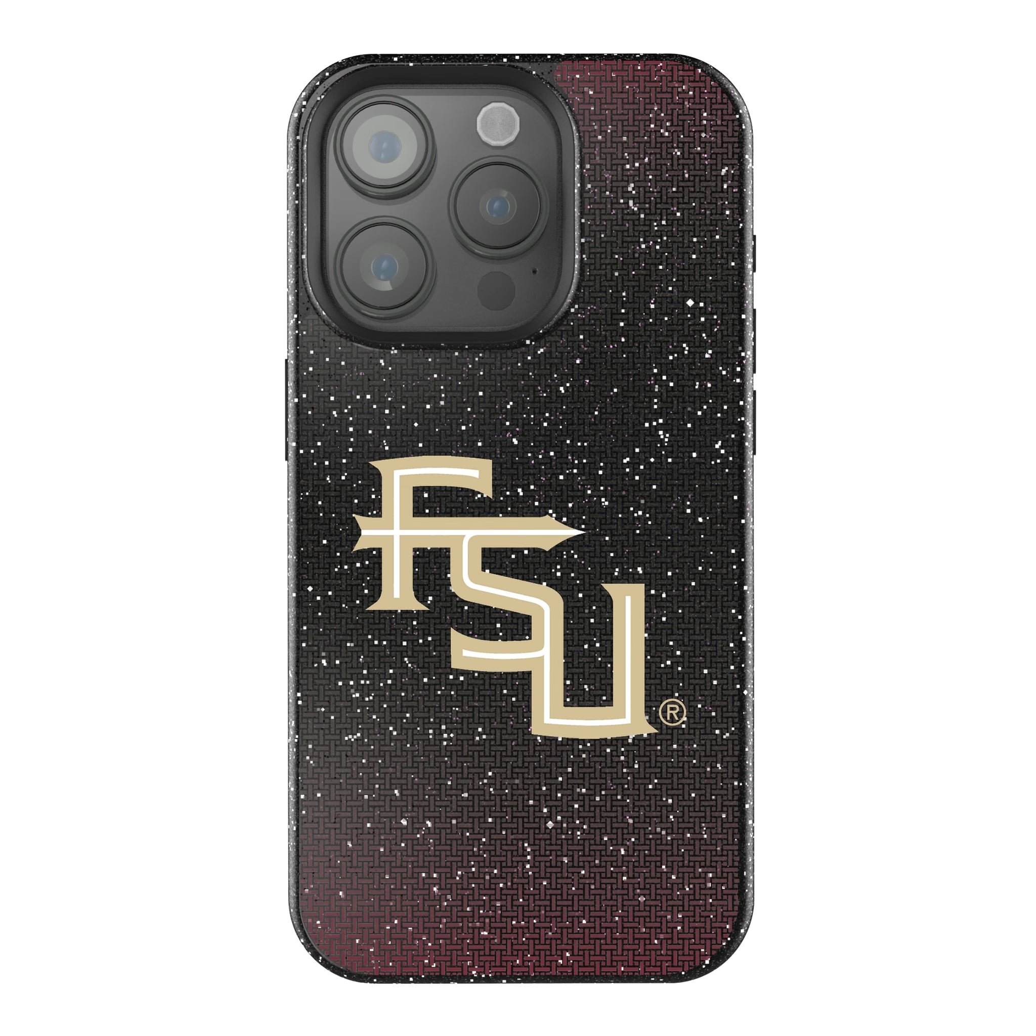 Florida State University Seminoles Athletic Wordmark Linen iPhone Bling Phone Case for Apple iPhone