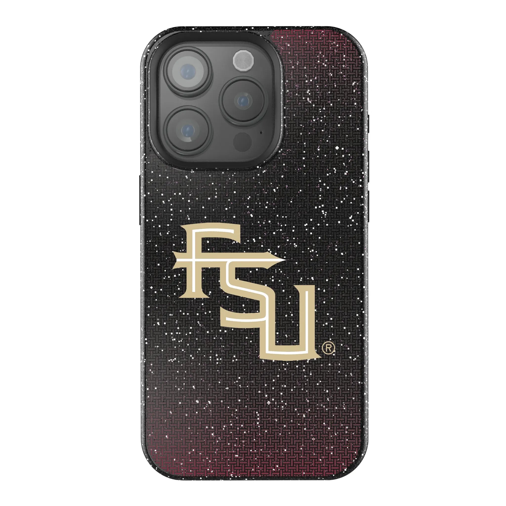 Florida State University Seminoles Athletic Wordmark Linen iPhone Bling Phone Case for Apple iPhone