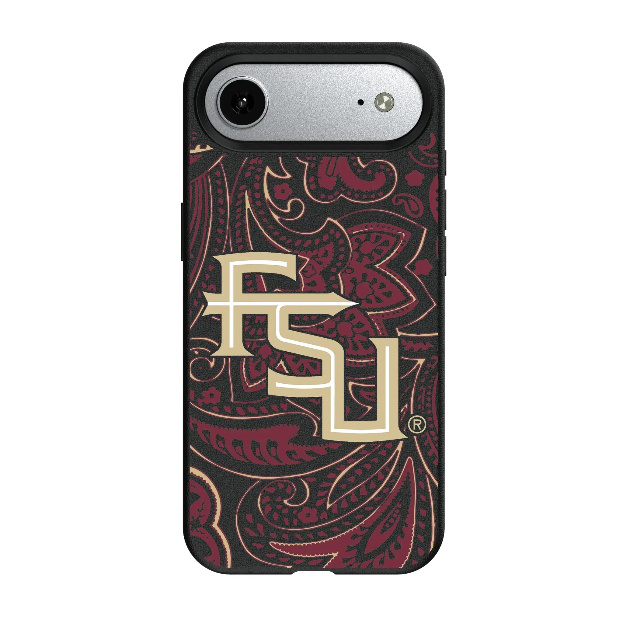 Florida State University Seminoles Athletic Wordmark Paisley iPhone MagSafe Compatible Phone Case for Apple iPhone#Device_iPhone Air