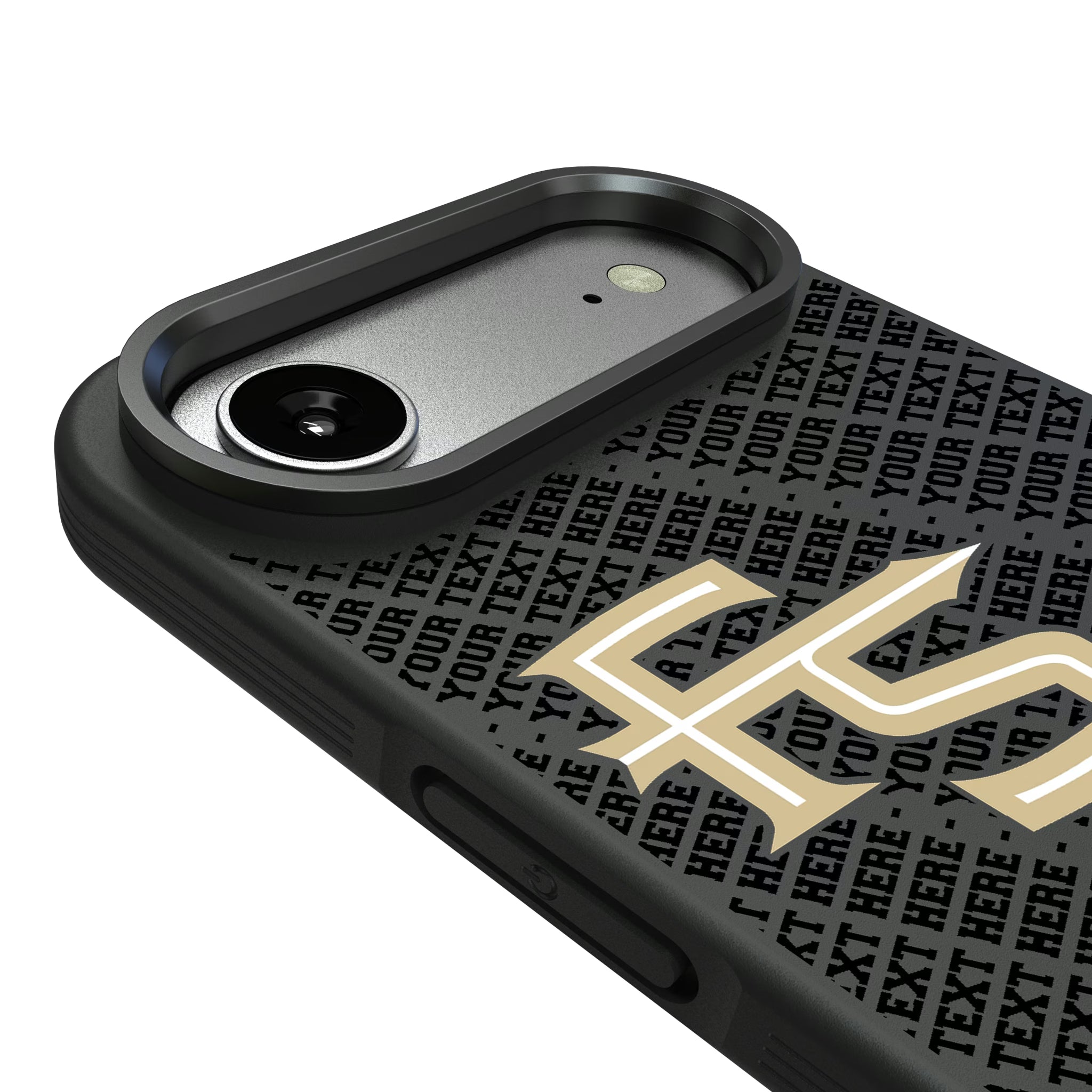 Florida State University Seminoles Athletic Wordmark Personalized EndZone Plus iPhone Bump Phone Case for Apple iPhone - Detail#Device_iPhone Air