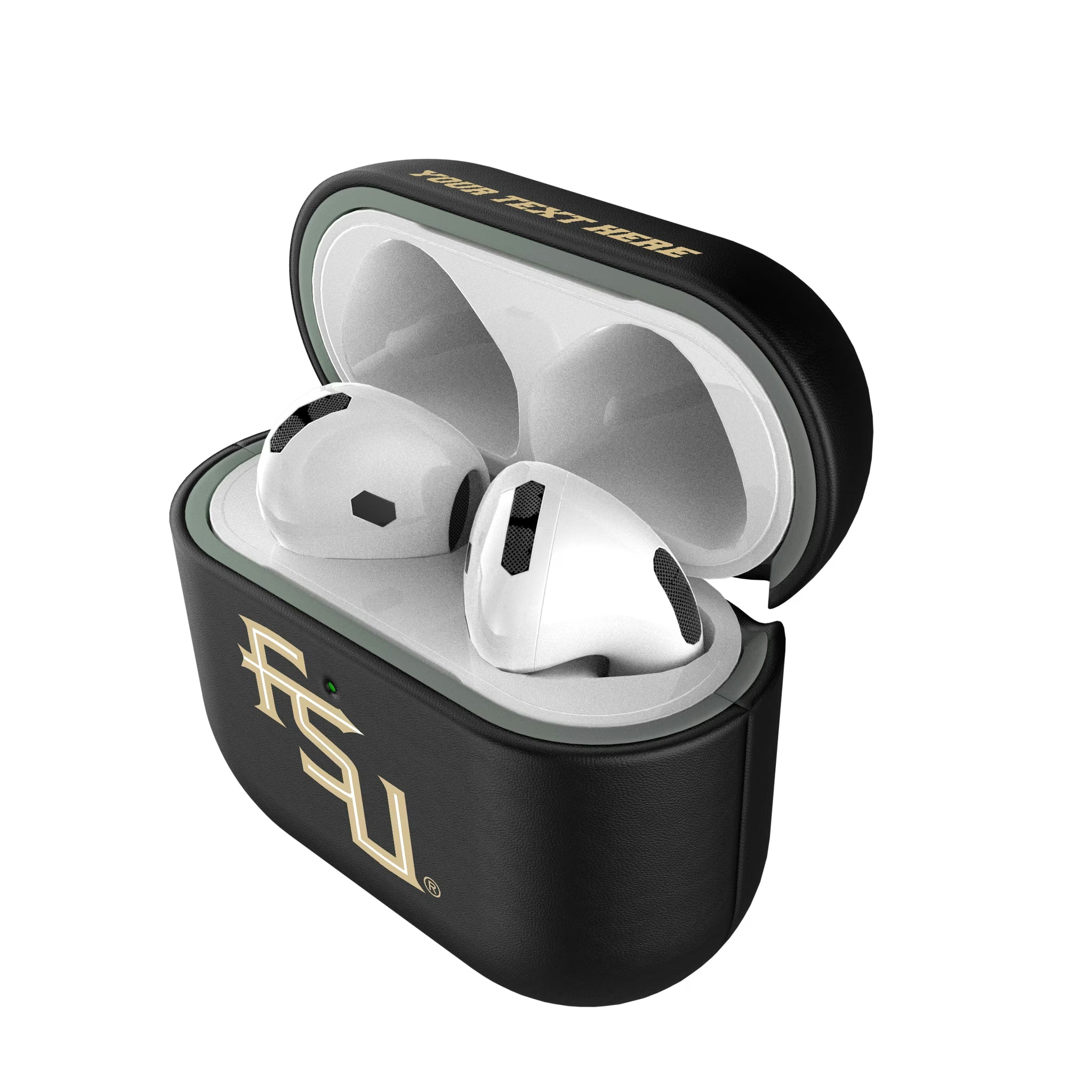 Florida State University Seminoles Athletic Wordmark Personalized Insignia AirPods AirPod Case Cover#Device_AirPods 4