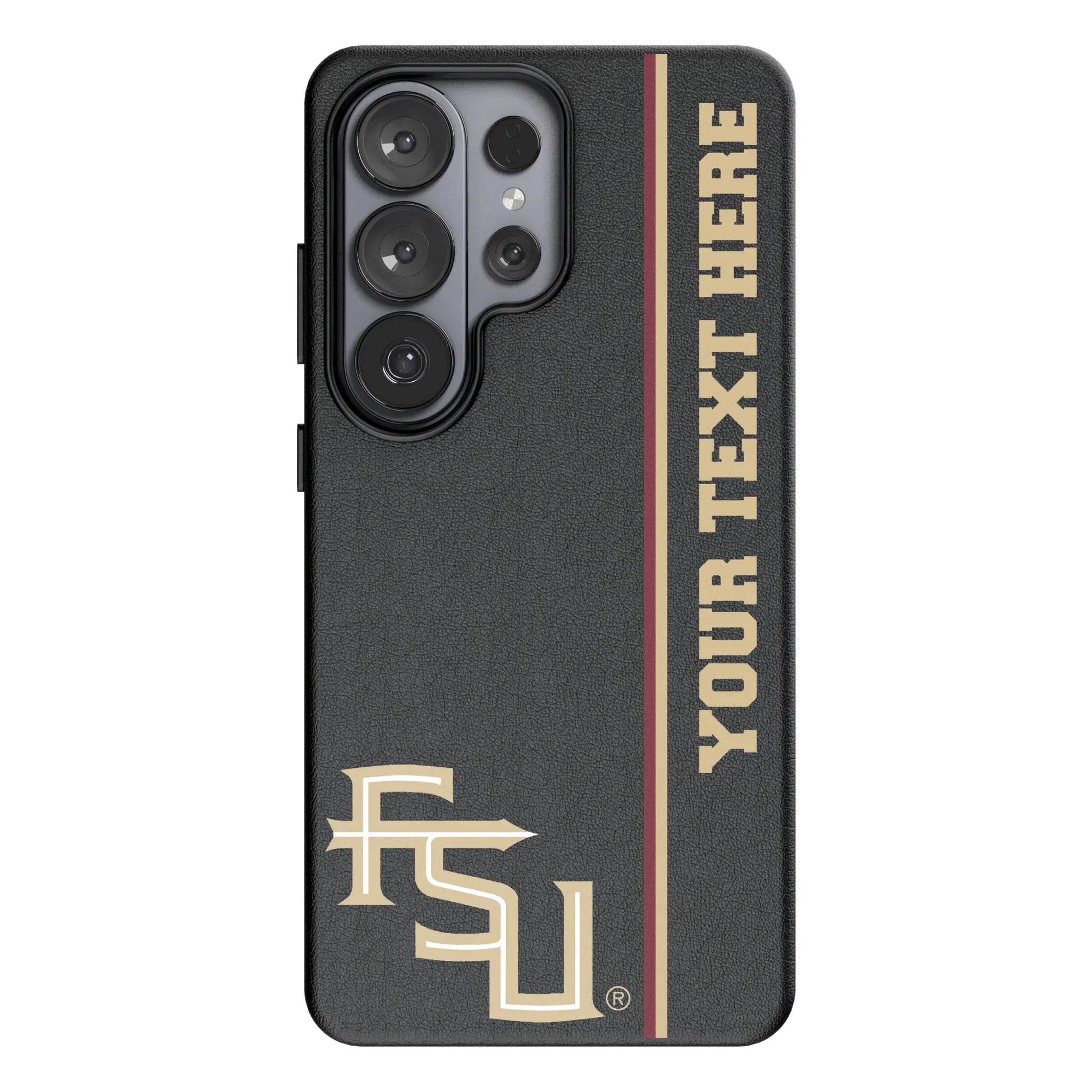 Florida State University Seminoles Athletic Wordmark Personalized Sidebard Galaxy MagSafe Compatible Phone Case for Samsung Galaxy#Device_Galaxy S26 Ultra