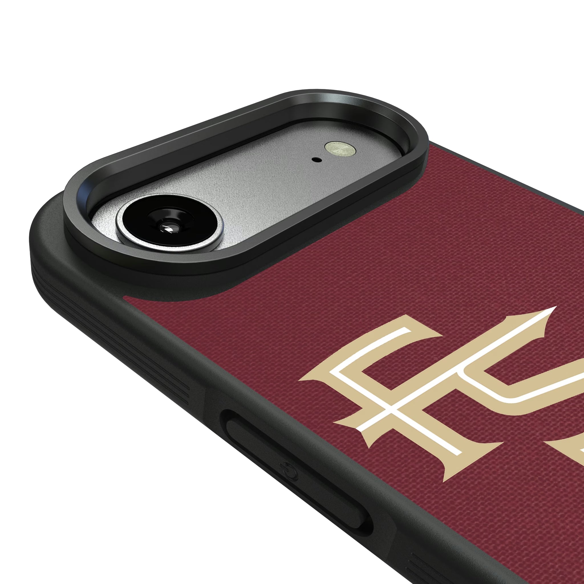 Florida State University Seminoles Athletic Wordmark Personalized Stripe iPhone Bump Phone Case for Apple iPhone - Detail#Device_iPhone Air