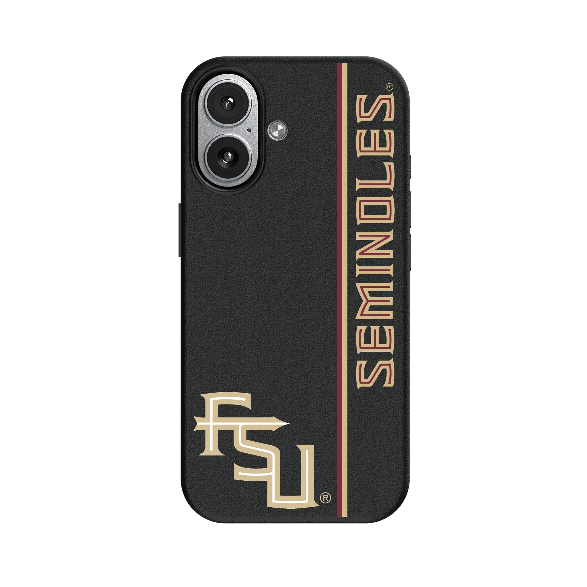 Florida State University Seminoles Athletic Wordmark Sidebar iPhone MagSafe Compatible Phone Case for Apple iPhone#Device_iPhone 17