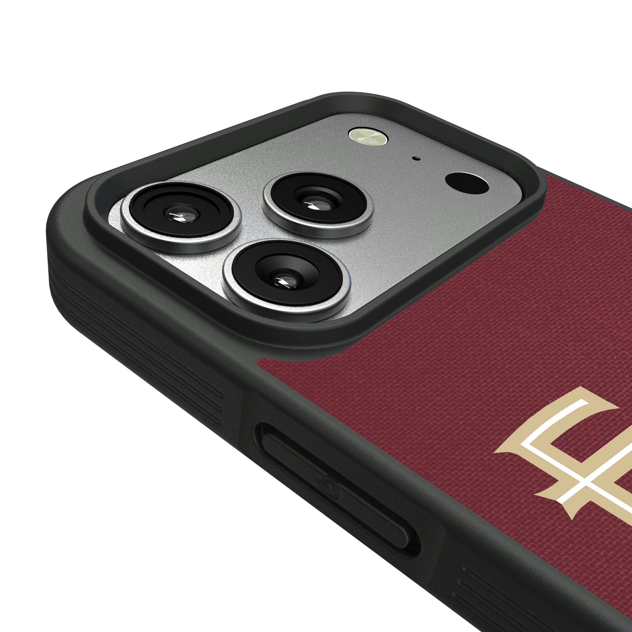 Florida State University Seminoles Athletic Wordmark Solid iPhone Bump Phone Case for Apple iPhone - Detail#Device_iPhone 17 Pro