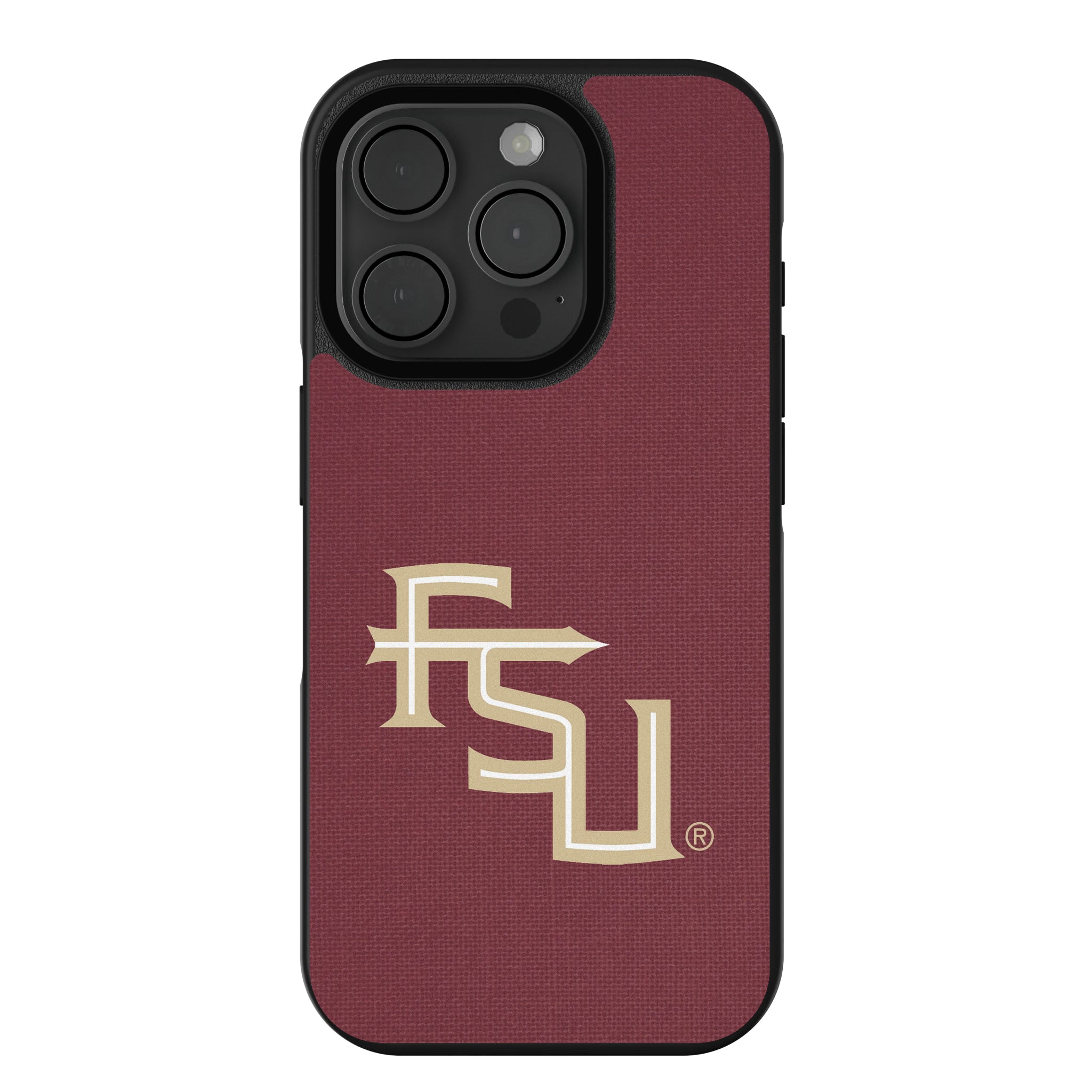 Florida State University Seminoles Athletic Wordmark Solid iPhone Bump Phone Case for Apple iPhone