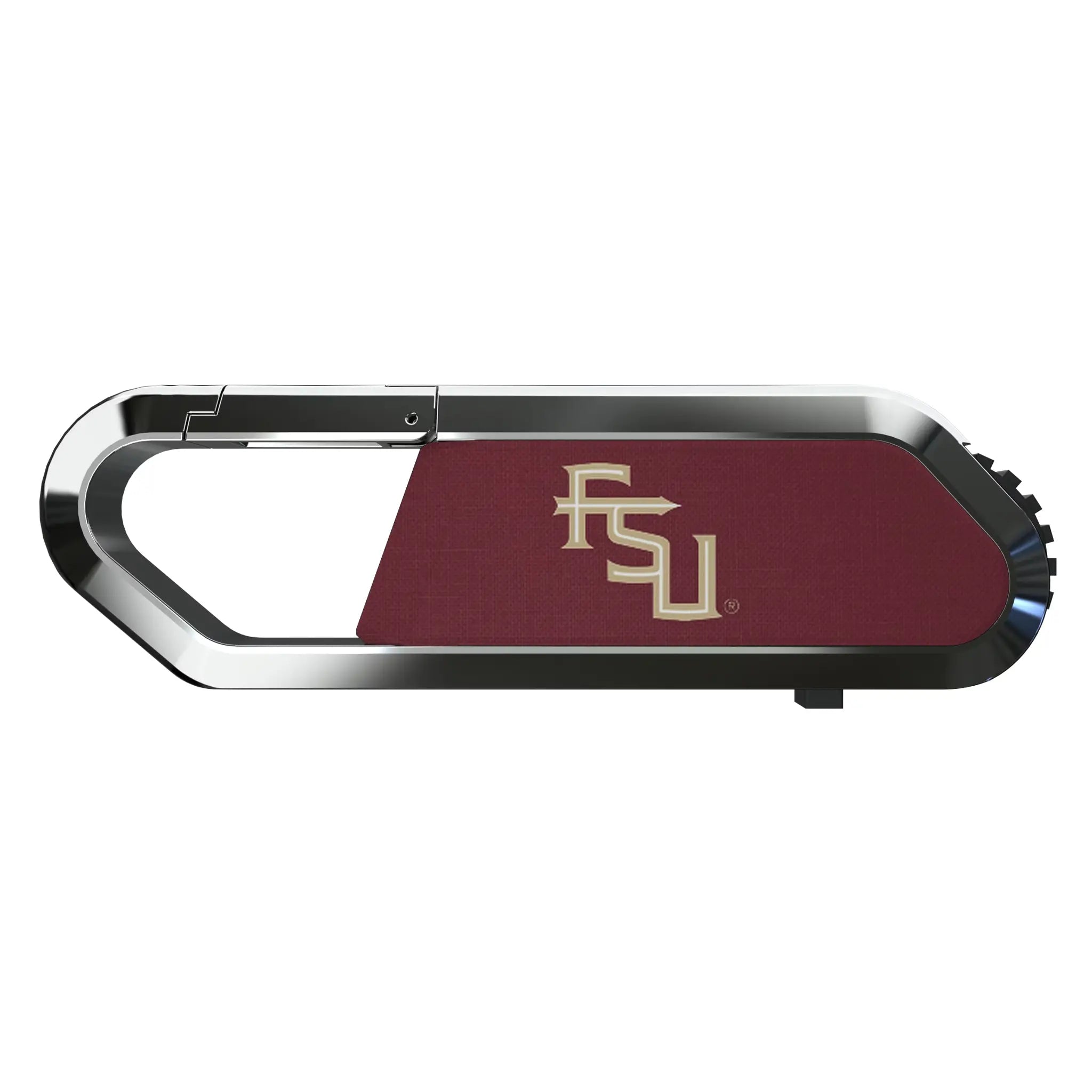 Florida State University Seminoles Athletic Wordmark Solid USB 64GB Clip Style Flash Drive