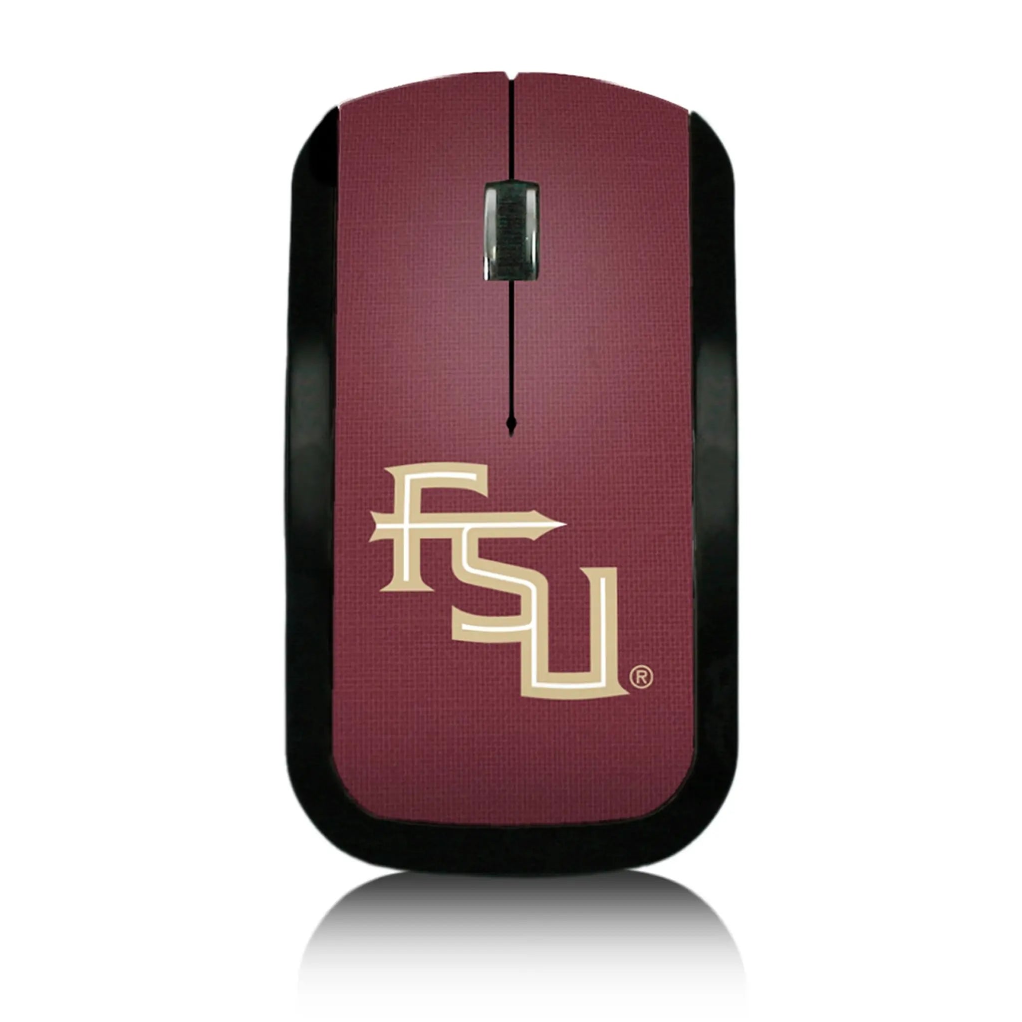 Florida State University Seminoles Athletic Wordmark Solid Wireless Mouse