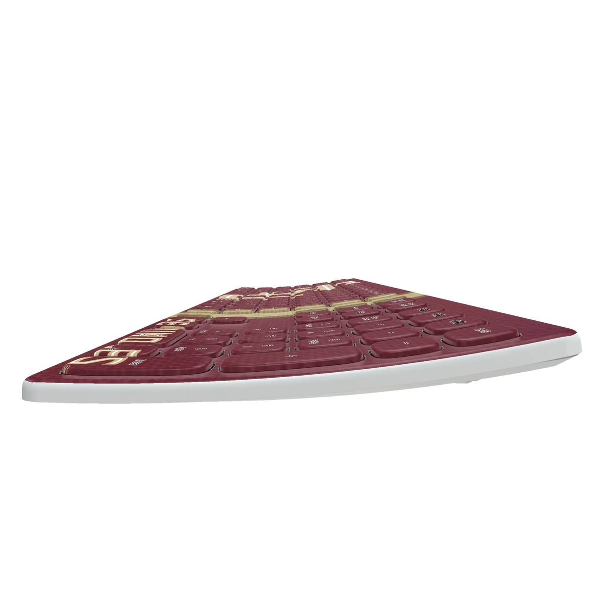 Florida State University Seminoles Athletic Wordmark Stripe KKB605 Curved Wireless Keyboard