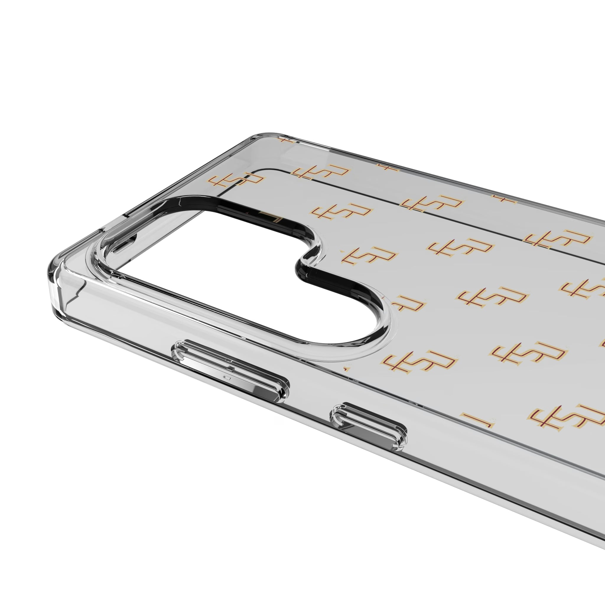 Florida State University Seminoles Fashion Pattern Galaxy Clear Phone Case for Samsung Galaxy - Detail