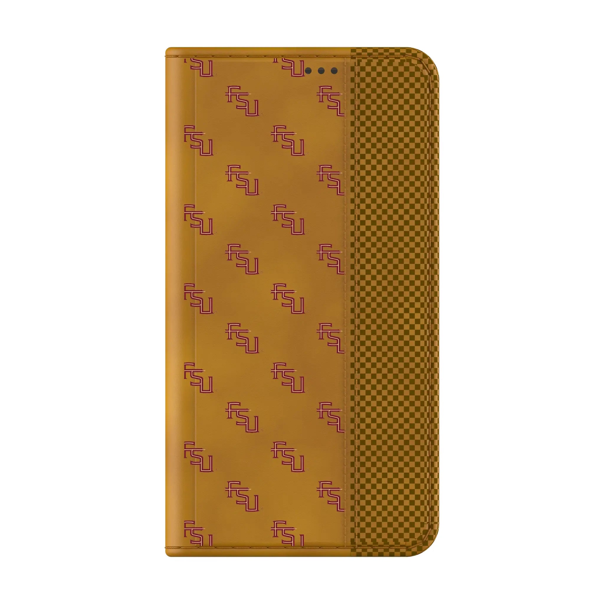 Florida State University Seminoles Fashion Pattern Galaxy Folio Phone Case for Samsung Galaxy