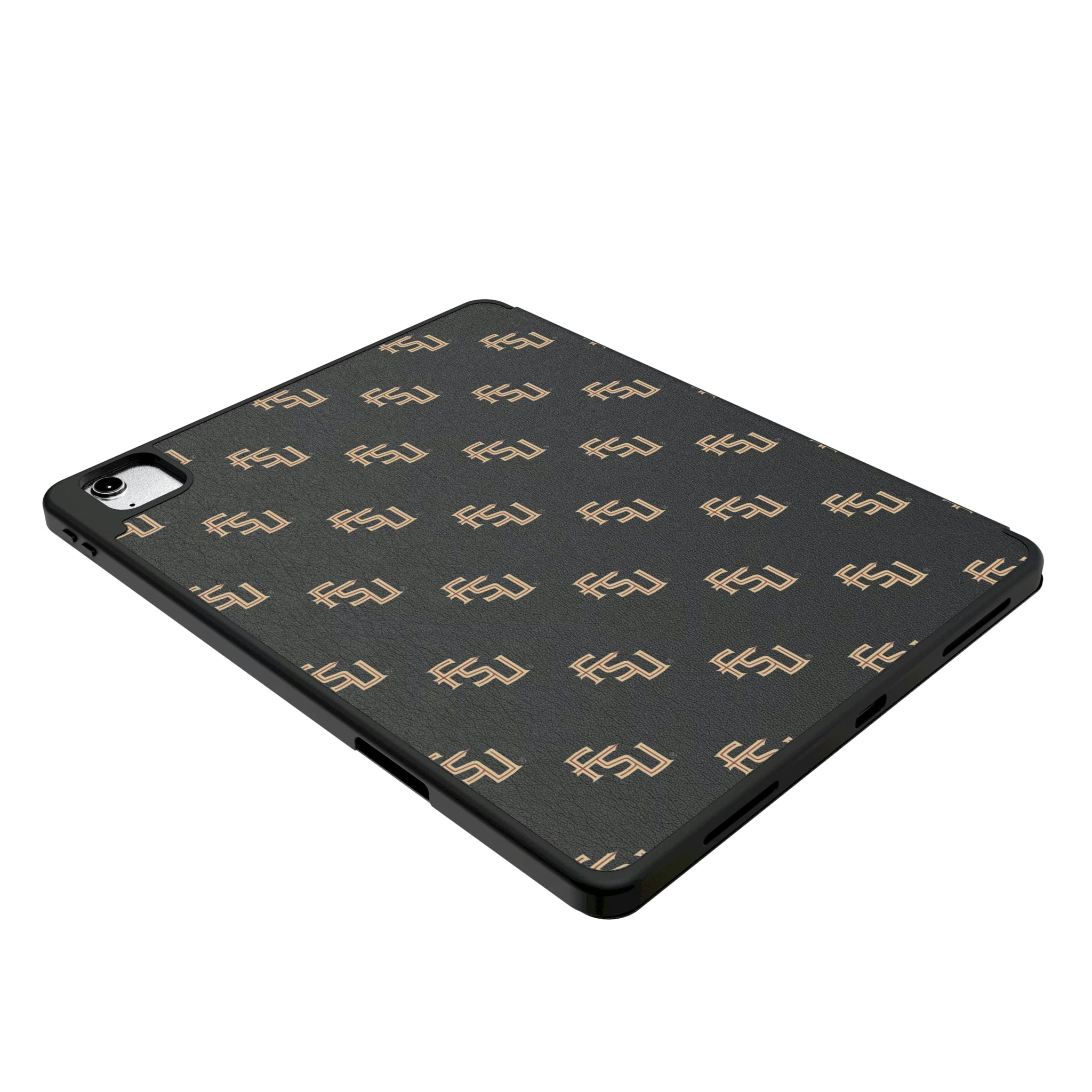 Florida State University Seminoles Fashion Pattern iPad Tablet Case for Apple iPad - Isometric View