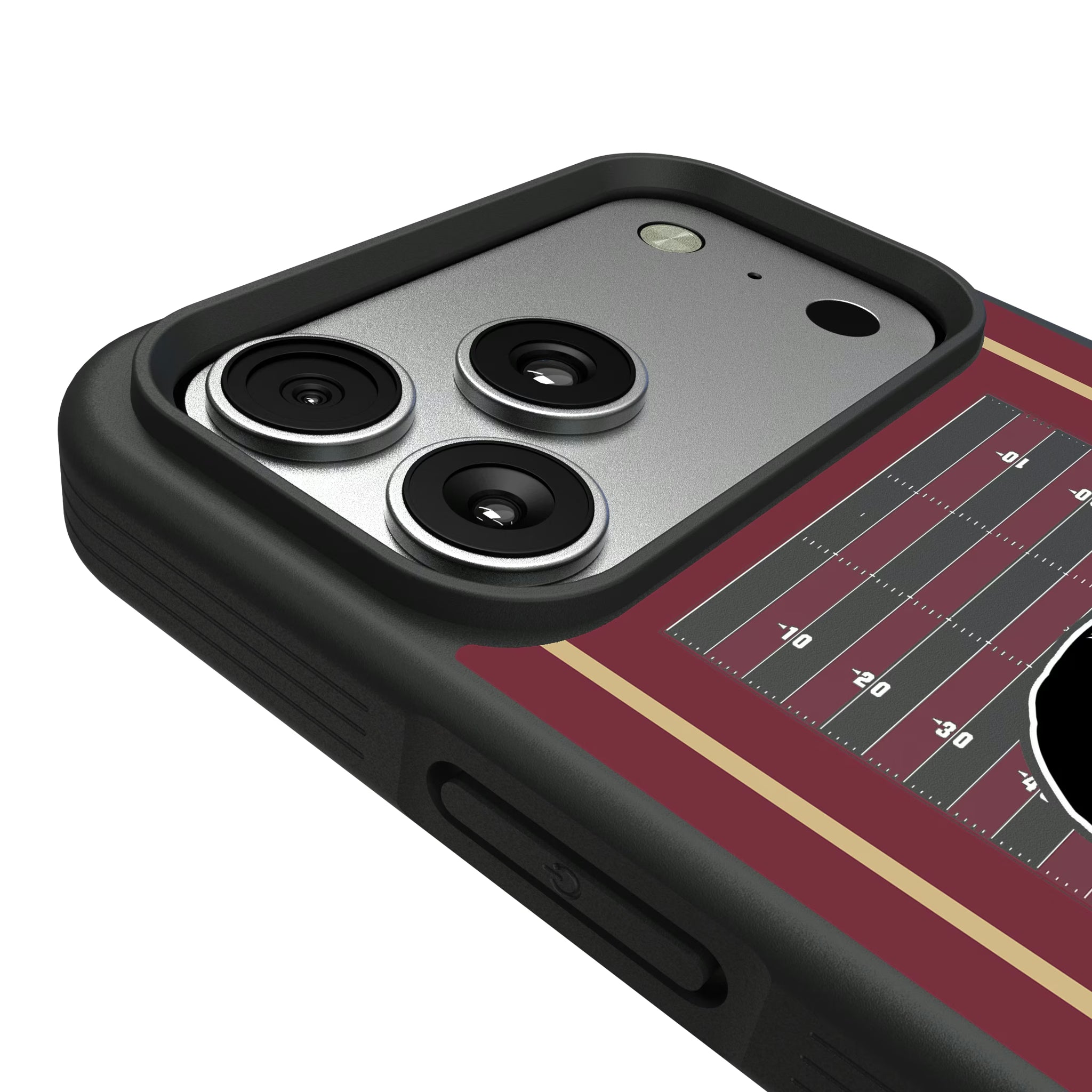 Florida State University Seminoles Field iPhone Bump Phone Case for Apple iPhone - Detail#Device_iPhone 17 Pro Max