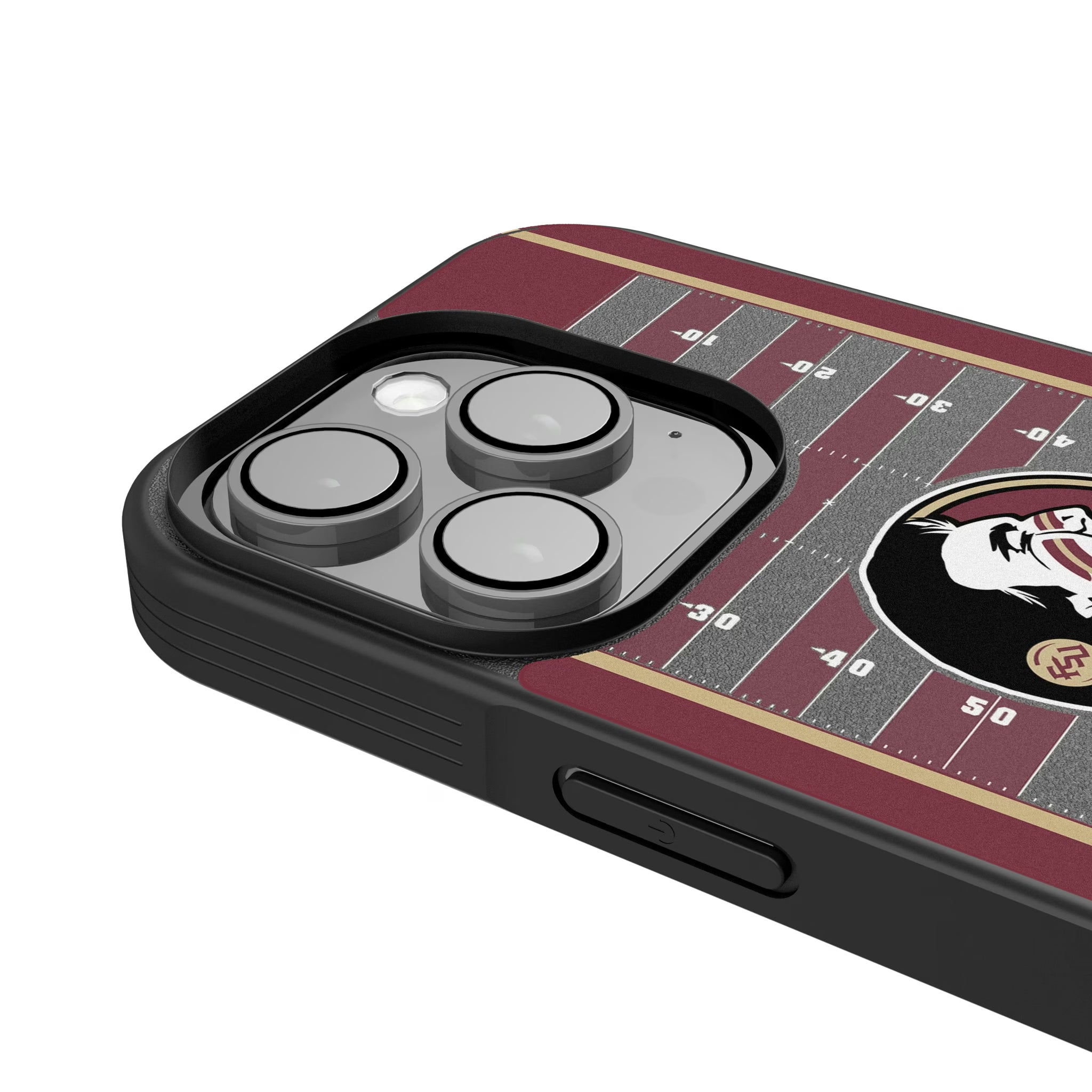 Florida State University Seminoles Field iPhone Bump Phone Case for Apple iPhone - Detail