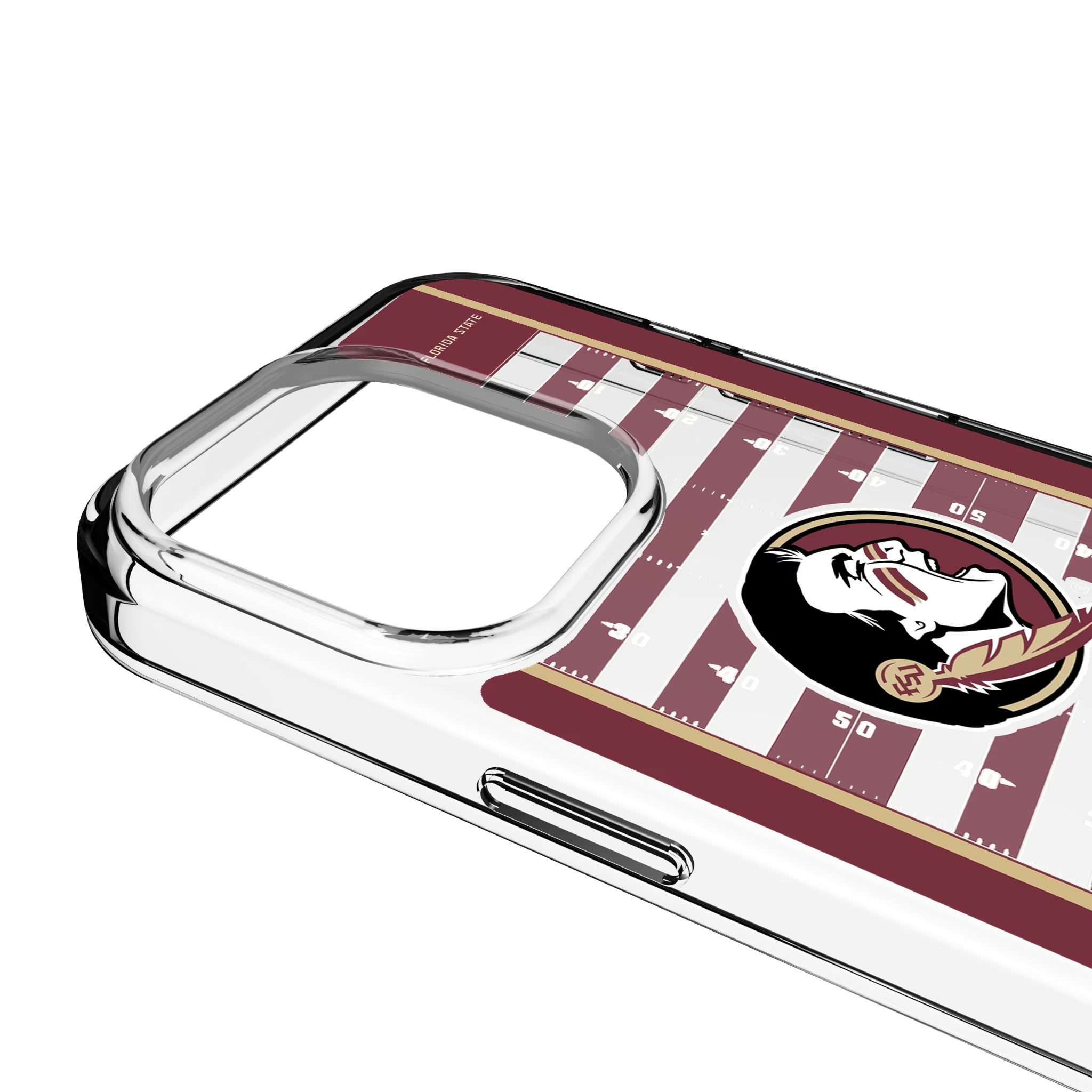 Florida State University Seminoles Field iPhone Clear Phone Case for Apple iPhone - Detail
