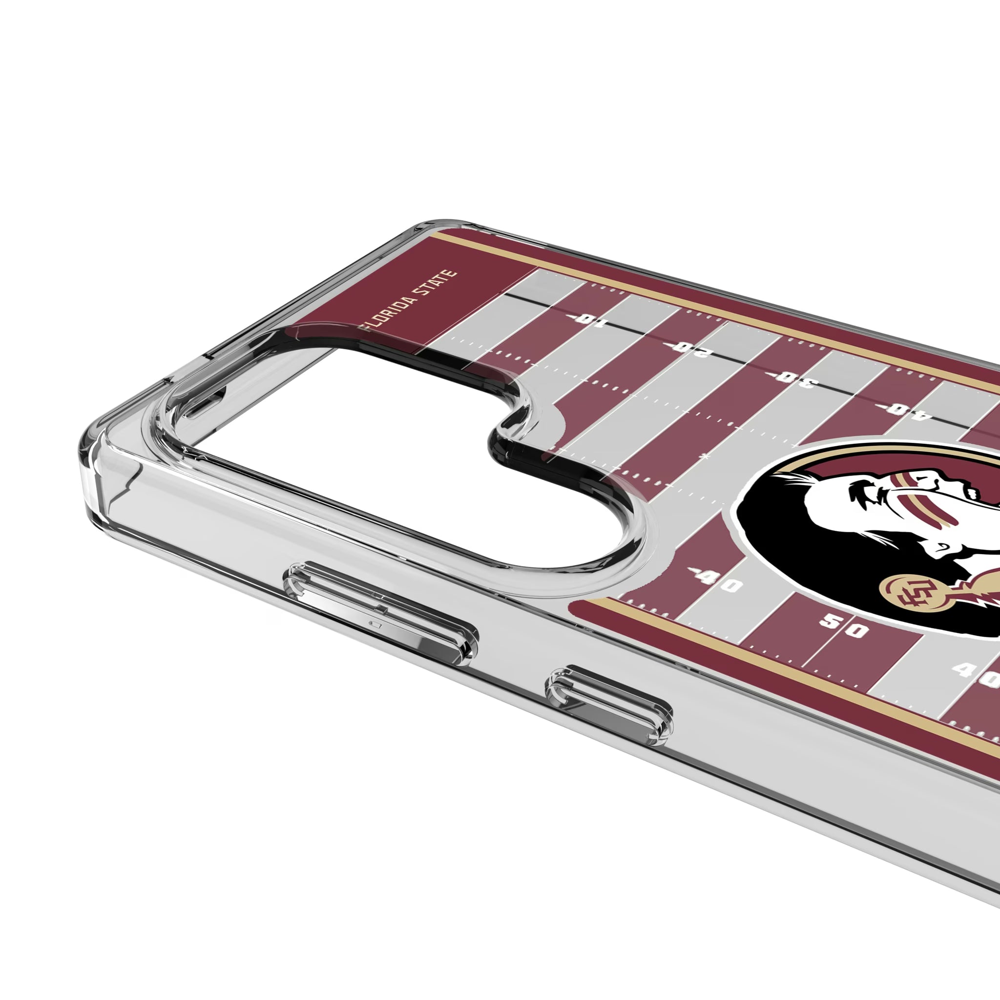 Florida State University Seminoles Field Galaxy Clear Phone Case for Samsung Galaxy - Detail