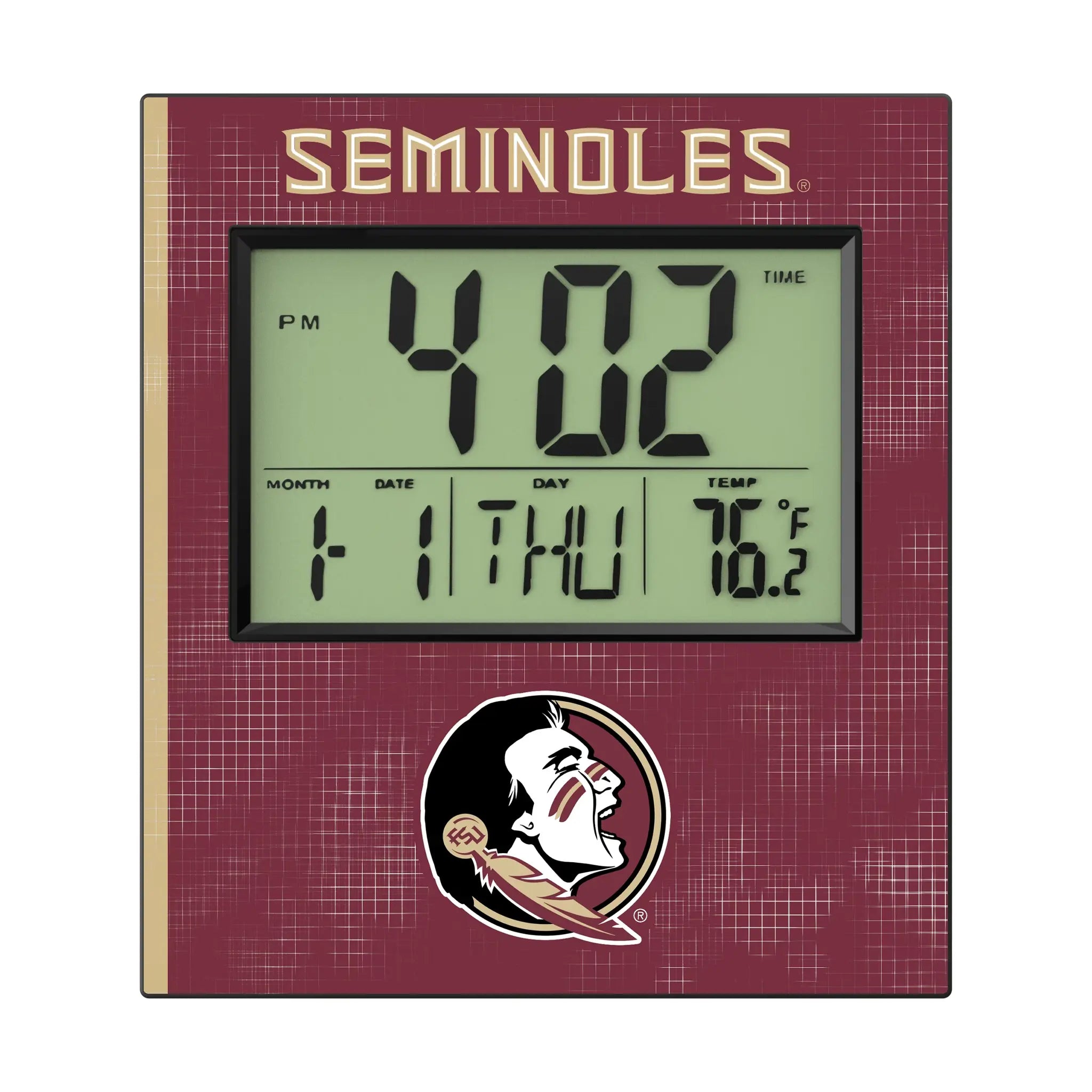 Florida State University Seminoles Hatch Wall Clock