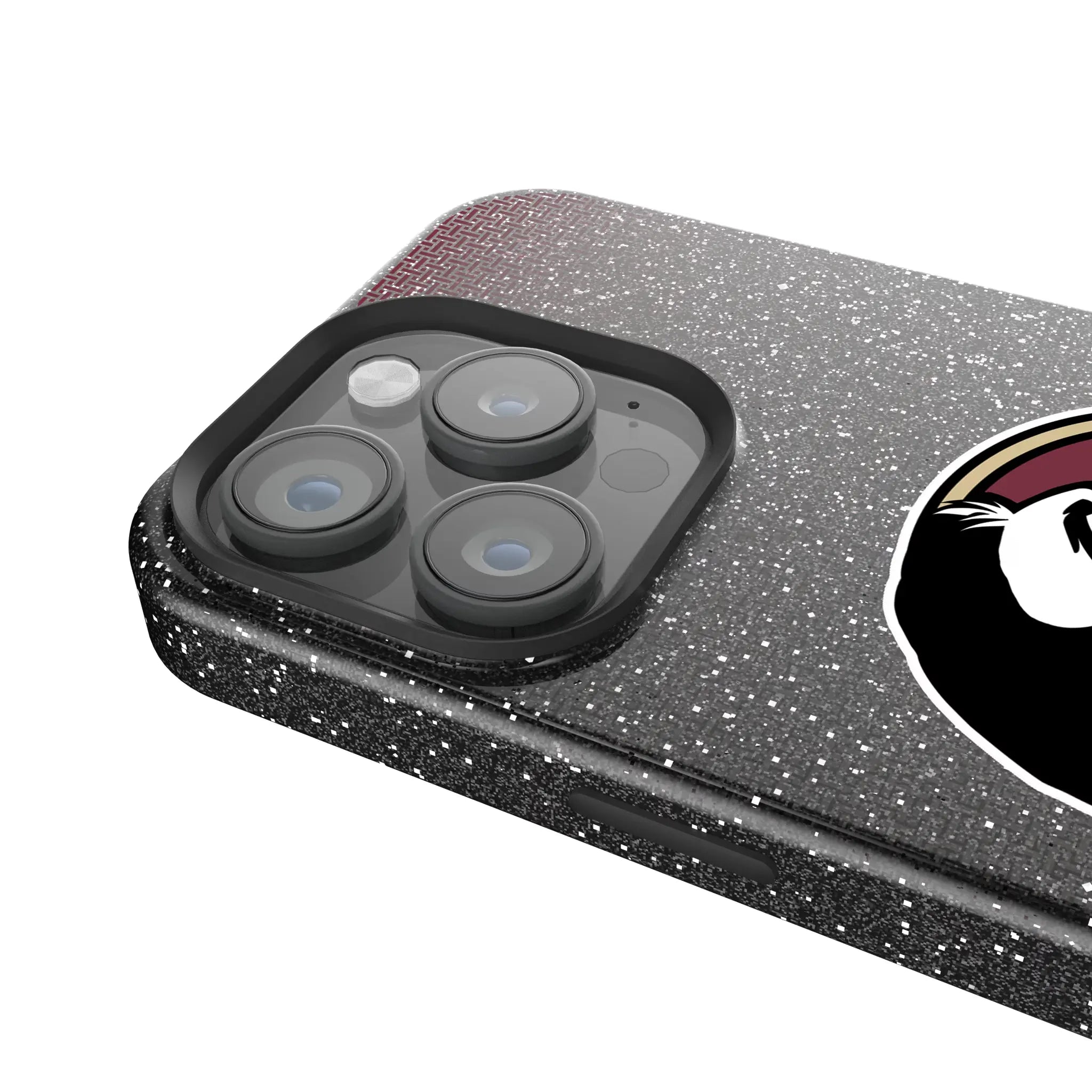 Florida State University Seminoles Linen iPhone Bling Phone Case for Apple iPhone - Detail
