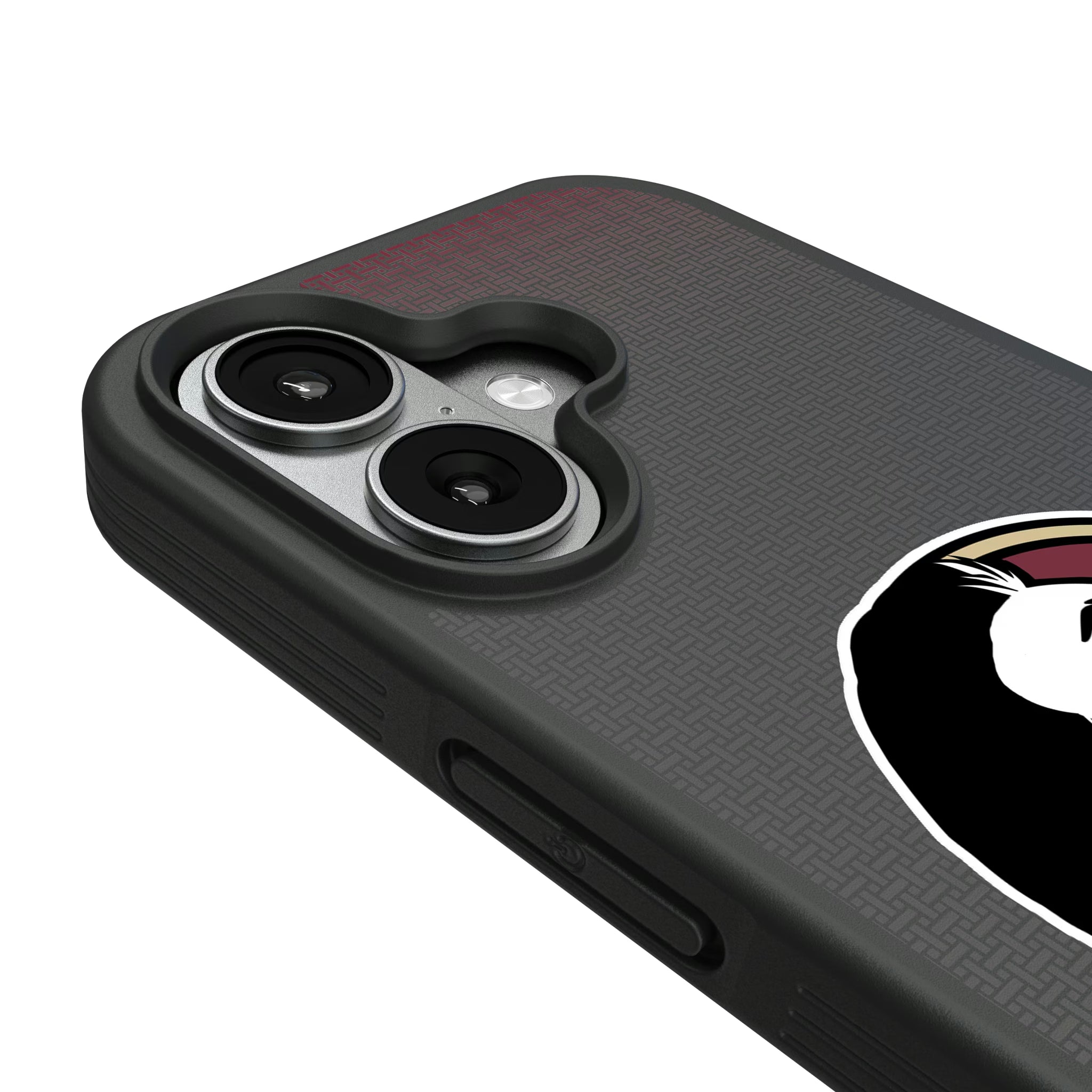 Florida State University Seminoles Linen iPhone Bump Phone Case for Apple iPhone - Detail#Device_iPhone 17