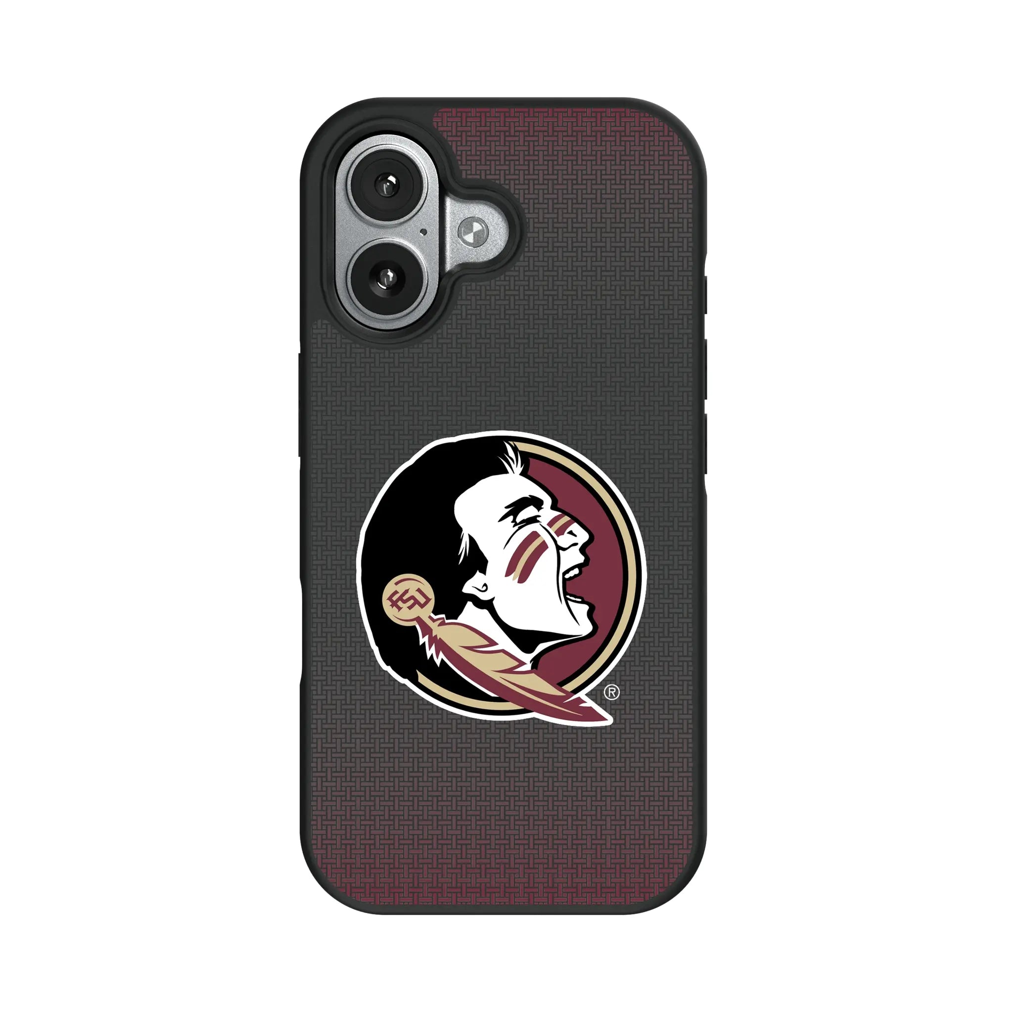 Florida State University Seminoles Linen iPhone Bump Phone Case for Apple iPhone#Device_iPhone 17