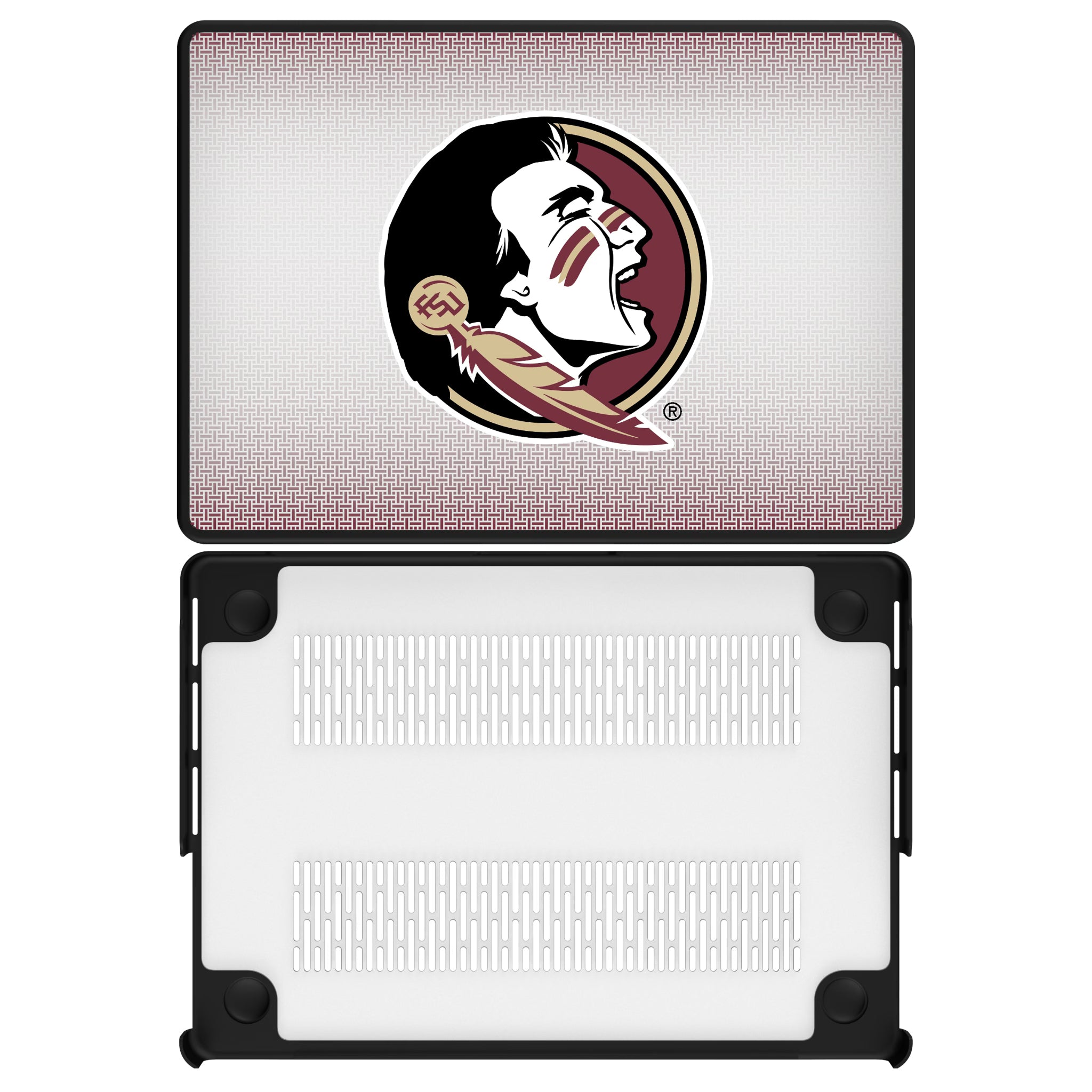 Florida State University Seminoles Linen MacBook Laptop Case for Apple MacBook#Device_MacBook Pro (14-inch, 2021) / MacBook Pro (14-inch, 2023) / MacBook Pro (14-inch, 2024)