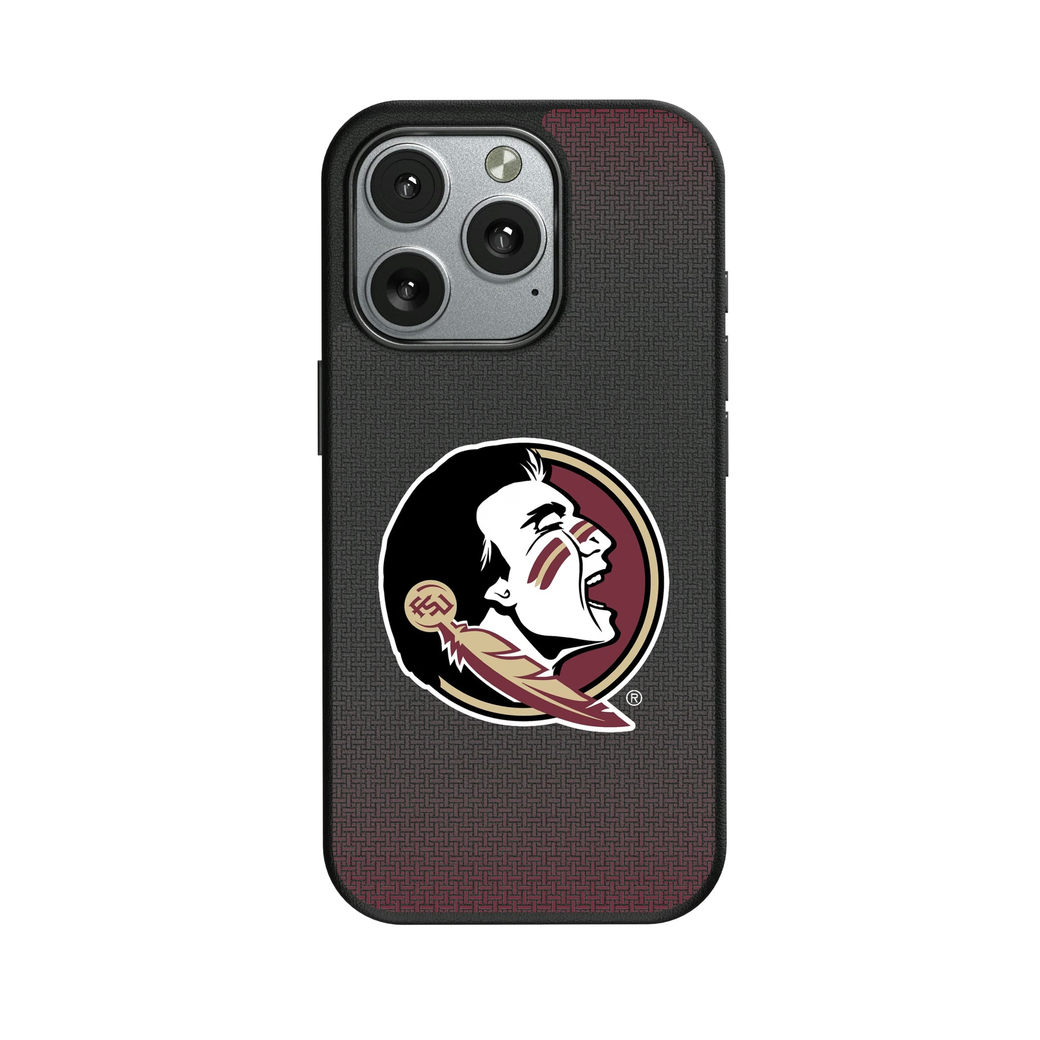 Florida State University Seminoles Linen iPhone MagSafe Compatible Phone Case for Apple iPhone