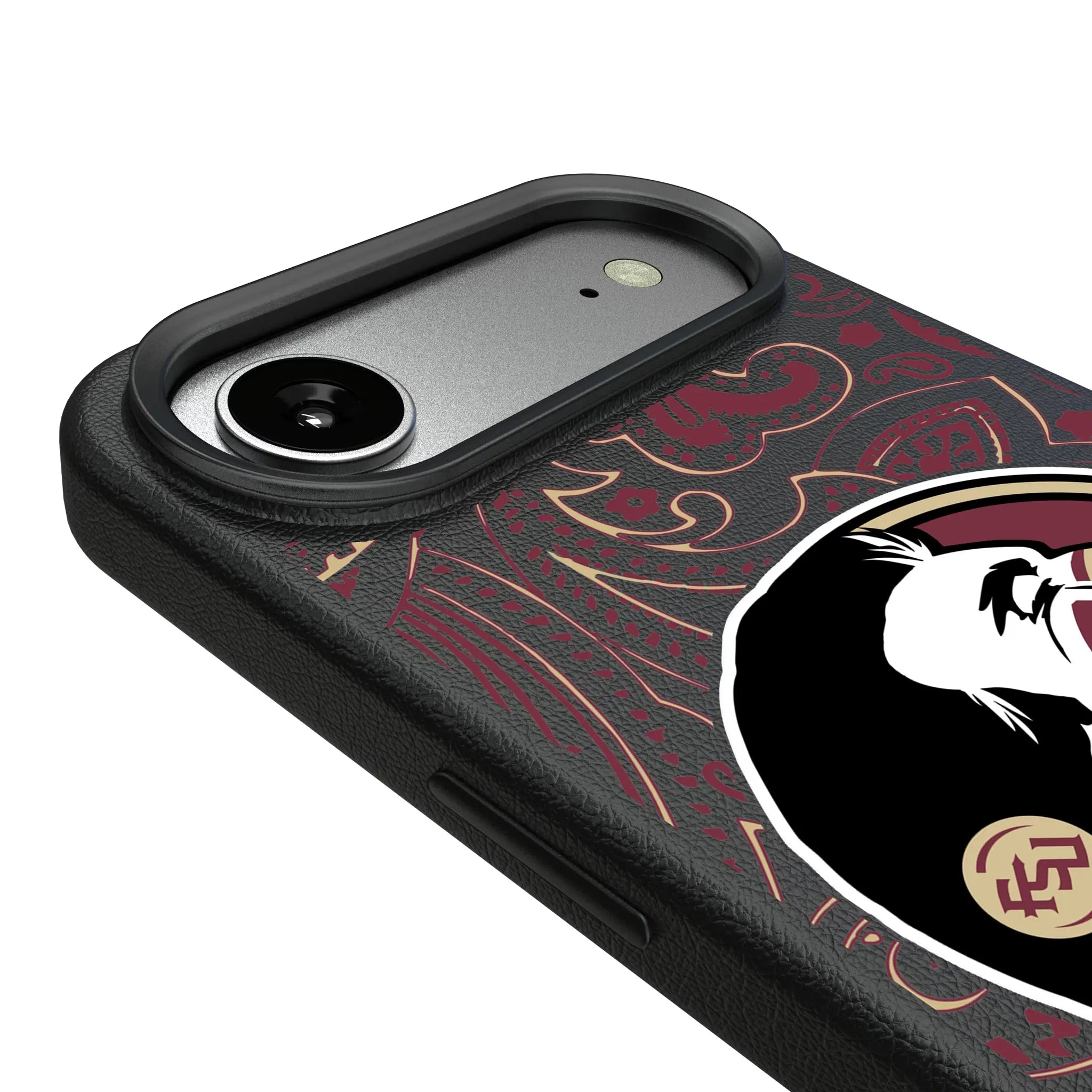 Florida State University Seminoles Paisley iPhone MagSafe Compatible Phone Case for Apple iPhone - Detail#Device_iPhone Air
