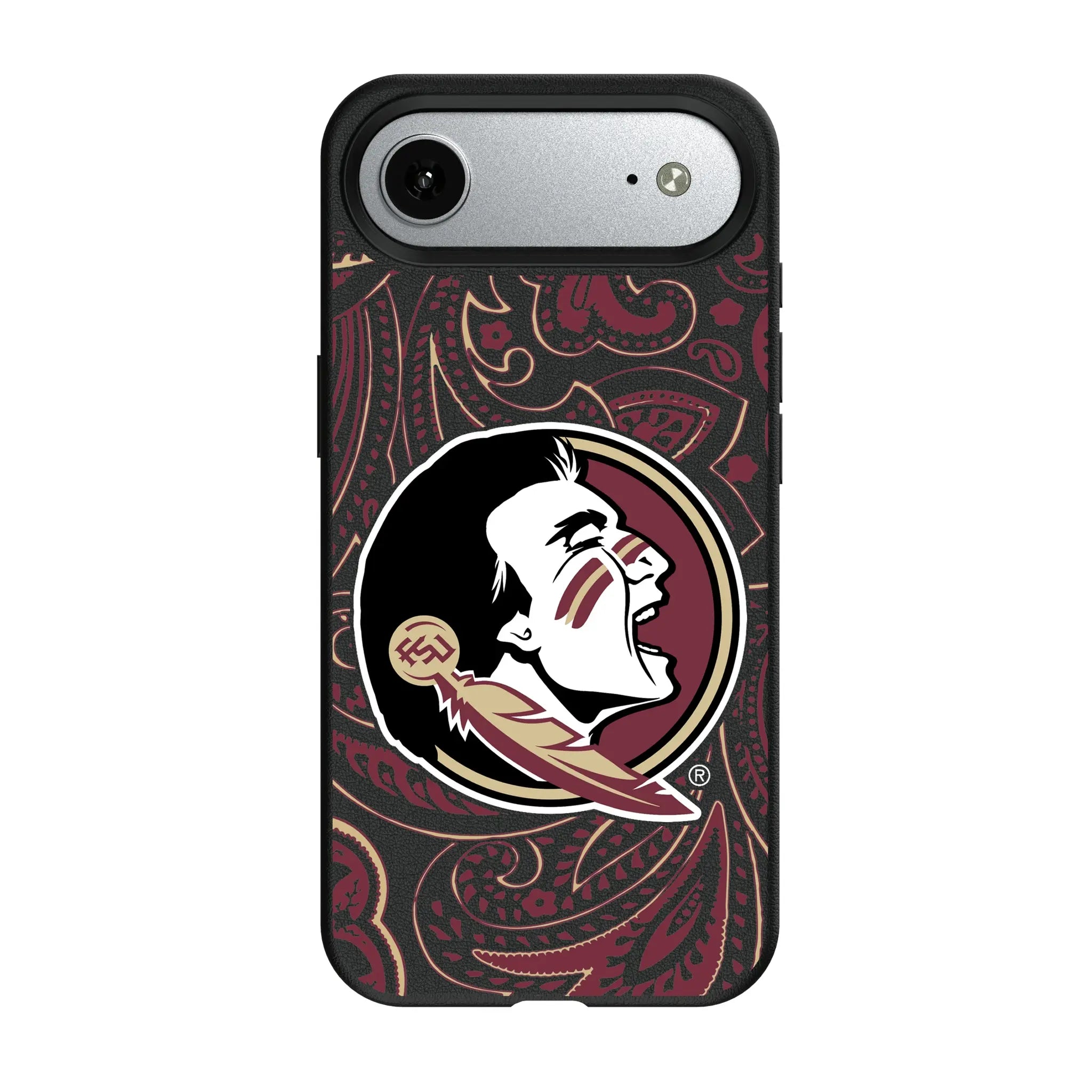 Florida State University Seminoles Paisley iPhone MagSafe Compatible Phone Case for Apple iPhone#Device_iPhone Air